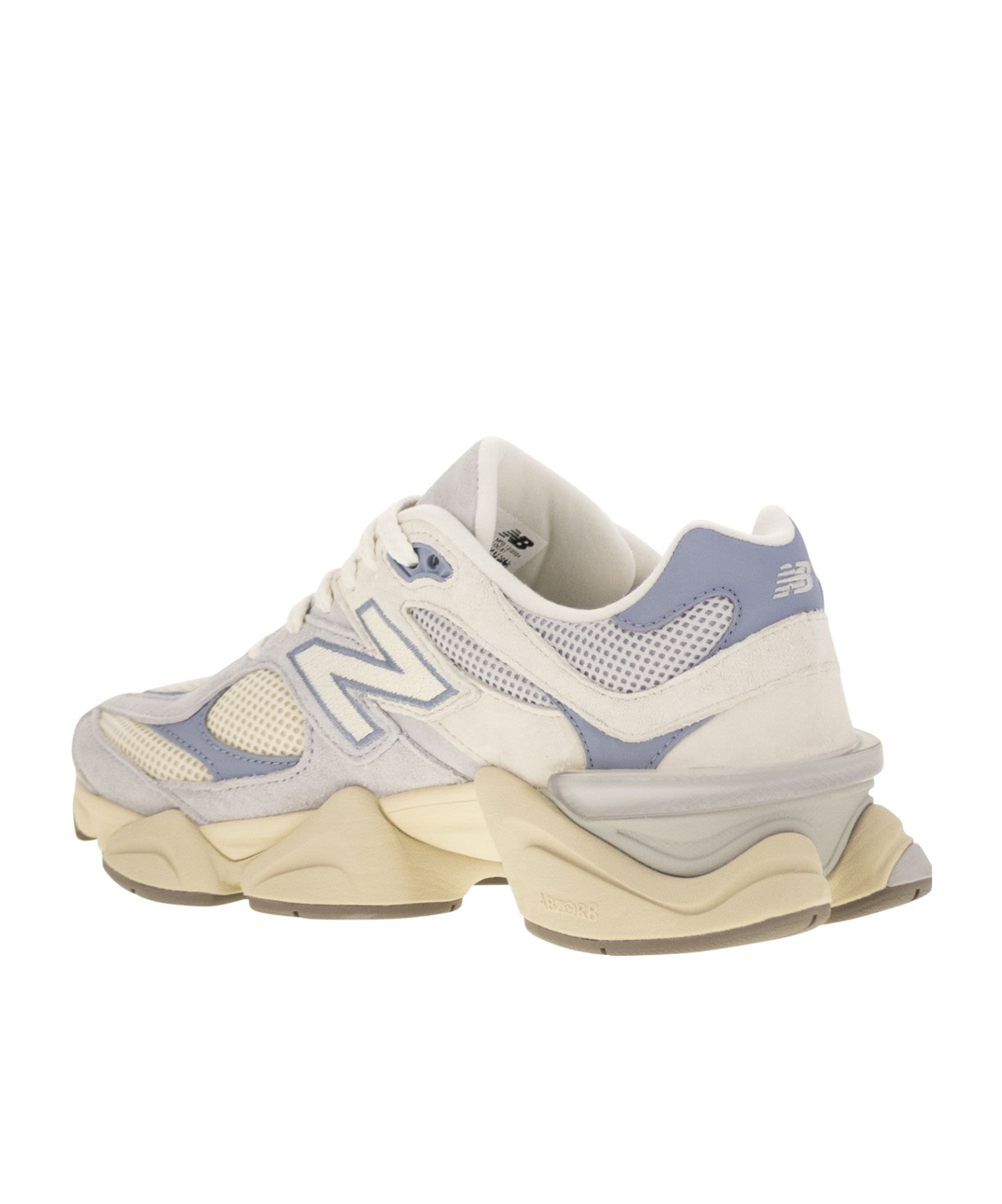 New Balance Leather Sneakers In Pearl Grey/linen
