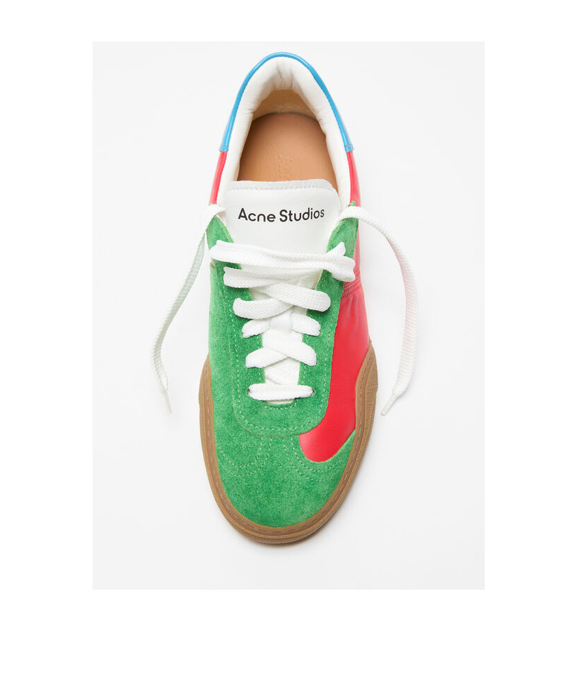 Acne Studios Bars M Sneakers In Green