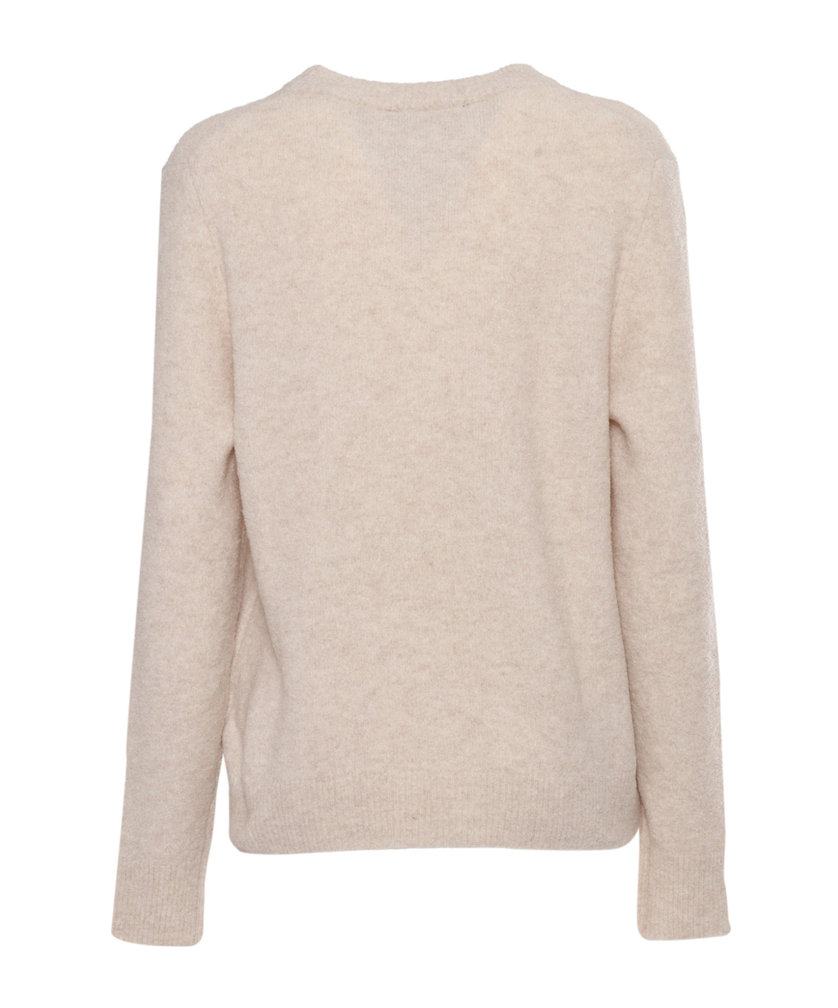K-way Long-sleeved Sweater In Nude