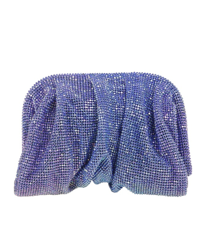 Benedetta Bruzziches Venus La Petite Clutch In Blue