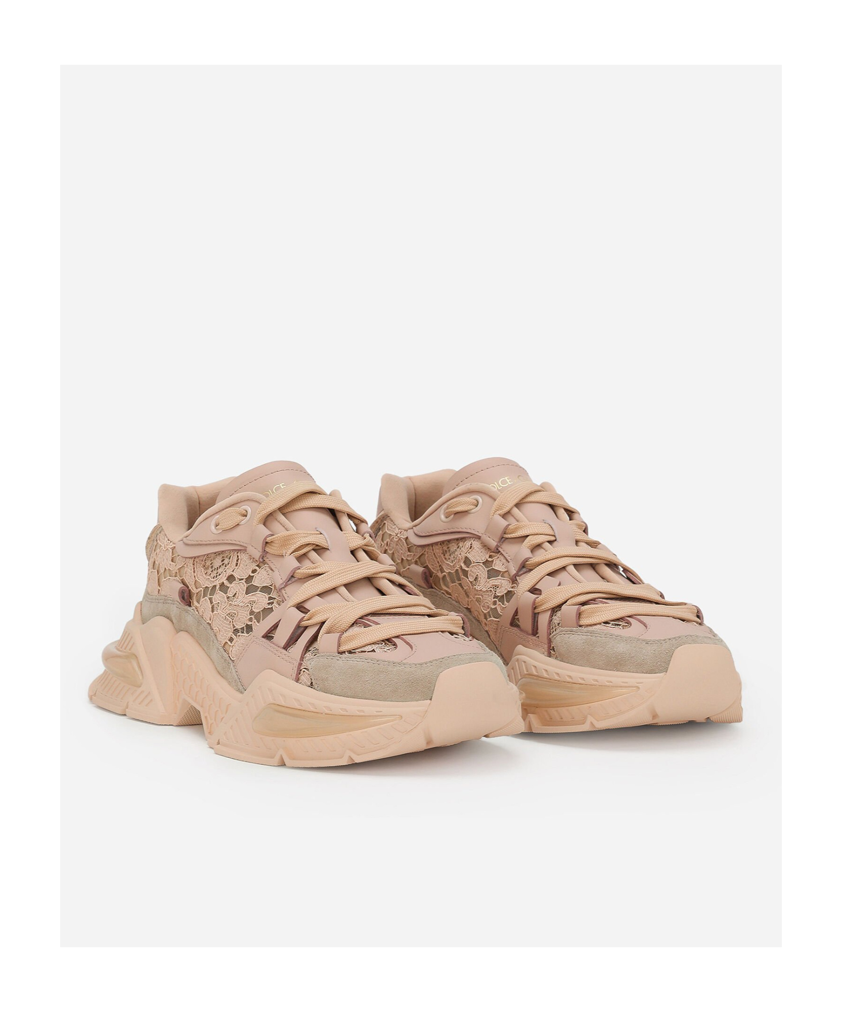 Dolce & Gabbana Sneakers In Nude