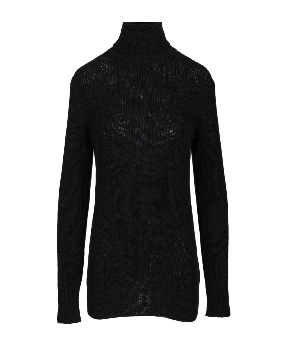 Dries Van Noten Turtleneck Sweater Knitwear Black In Black