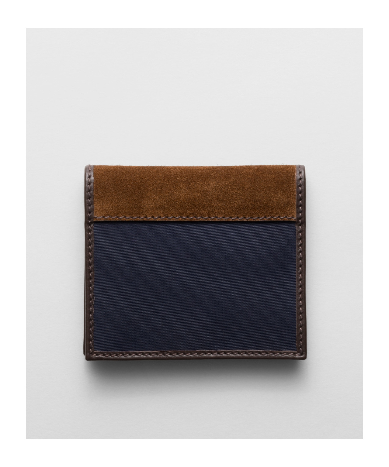 Shop Prada Re-nylon And Leather Wallet In Black