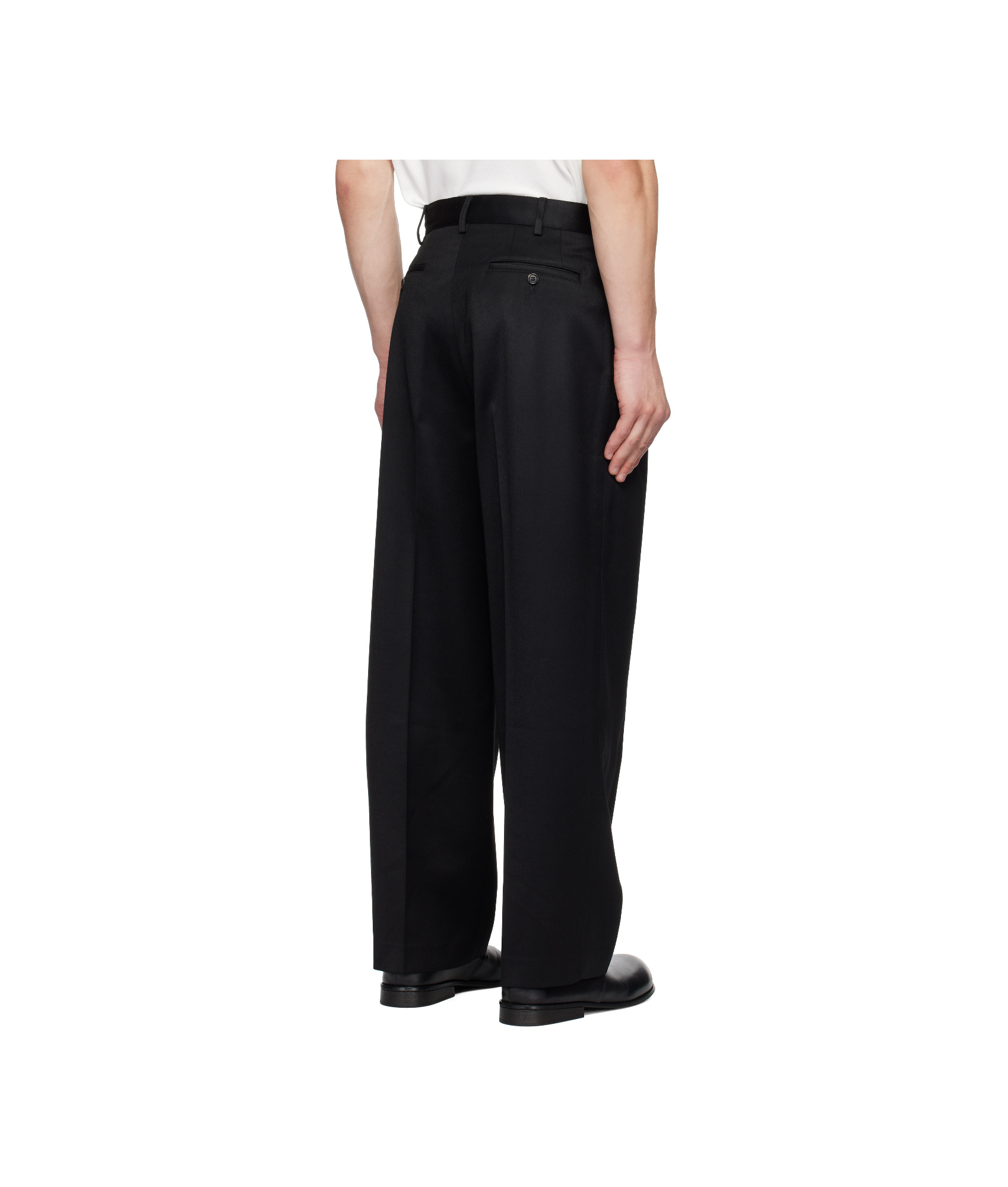 Bode Barathea Mcnab Trousers In Black