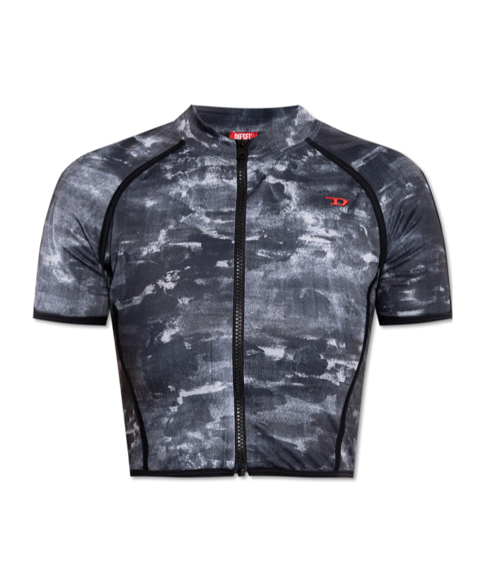 Diesel Skyler Top In Black