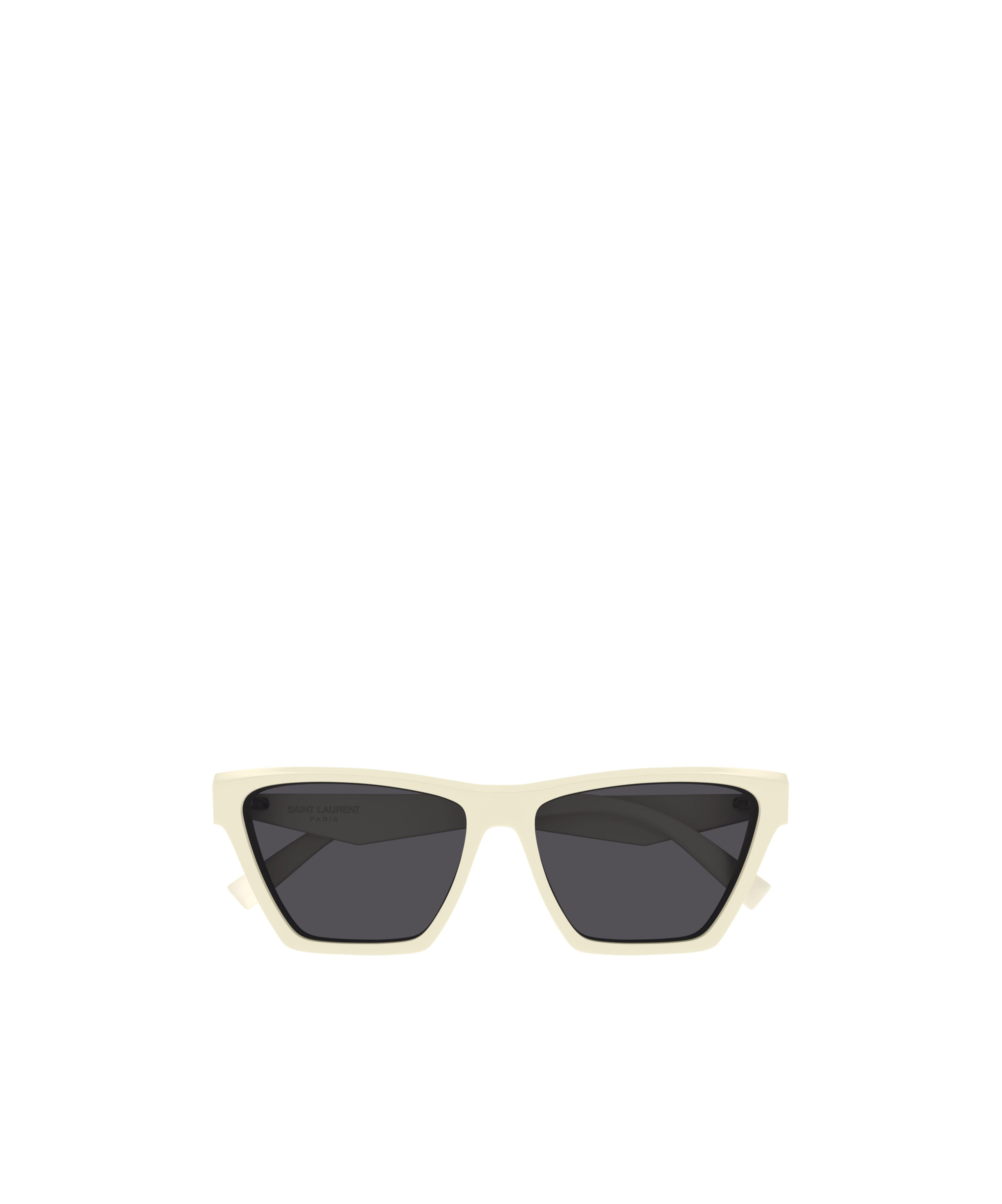 Saint Laurent Sl M103 Linea Monogram Sunglasses In Ivory