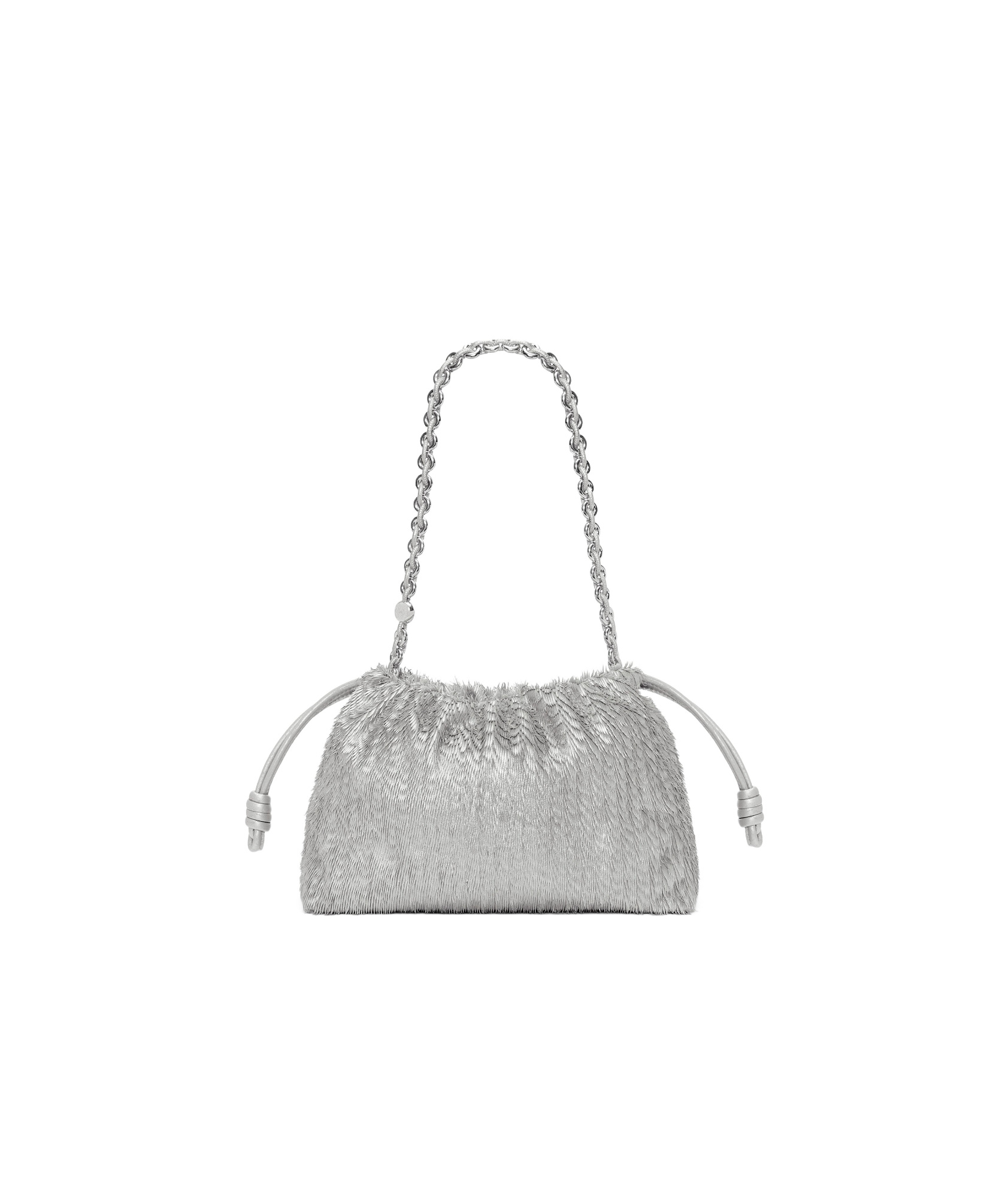Loewe Flamenco Purse Shoulder Bag In Gray