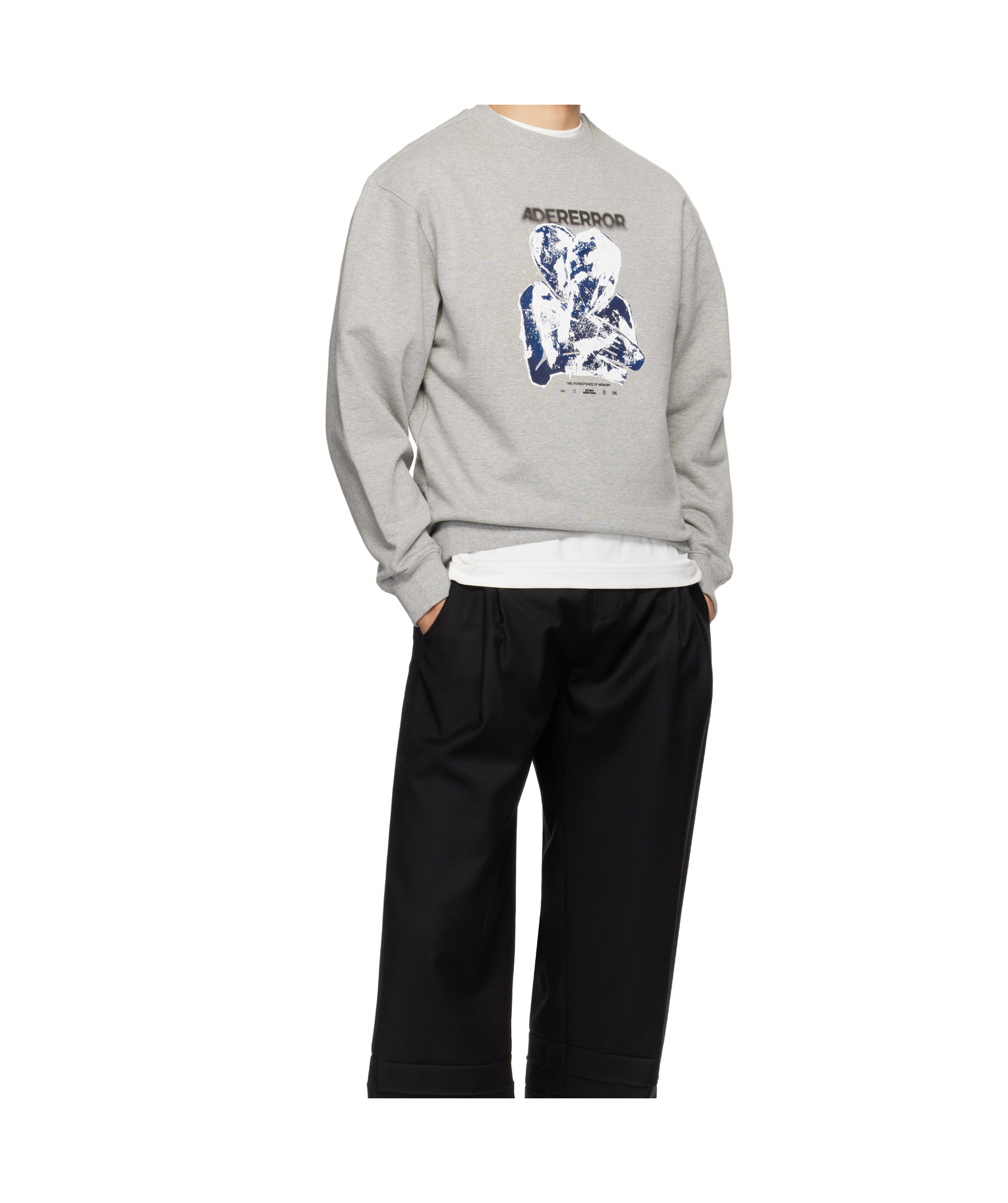 Ader Error Gray Product. 35 Sweatshirt In White
