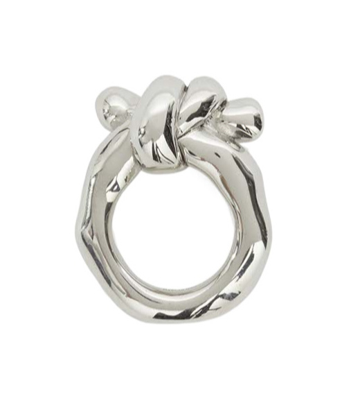 JIL SANDER KNOT-DETAIL RING 