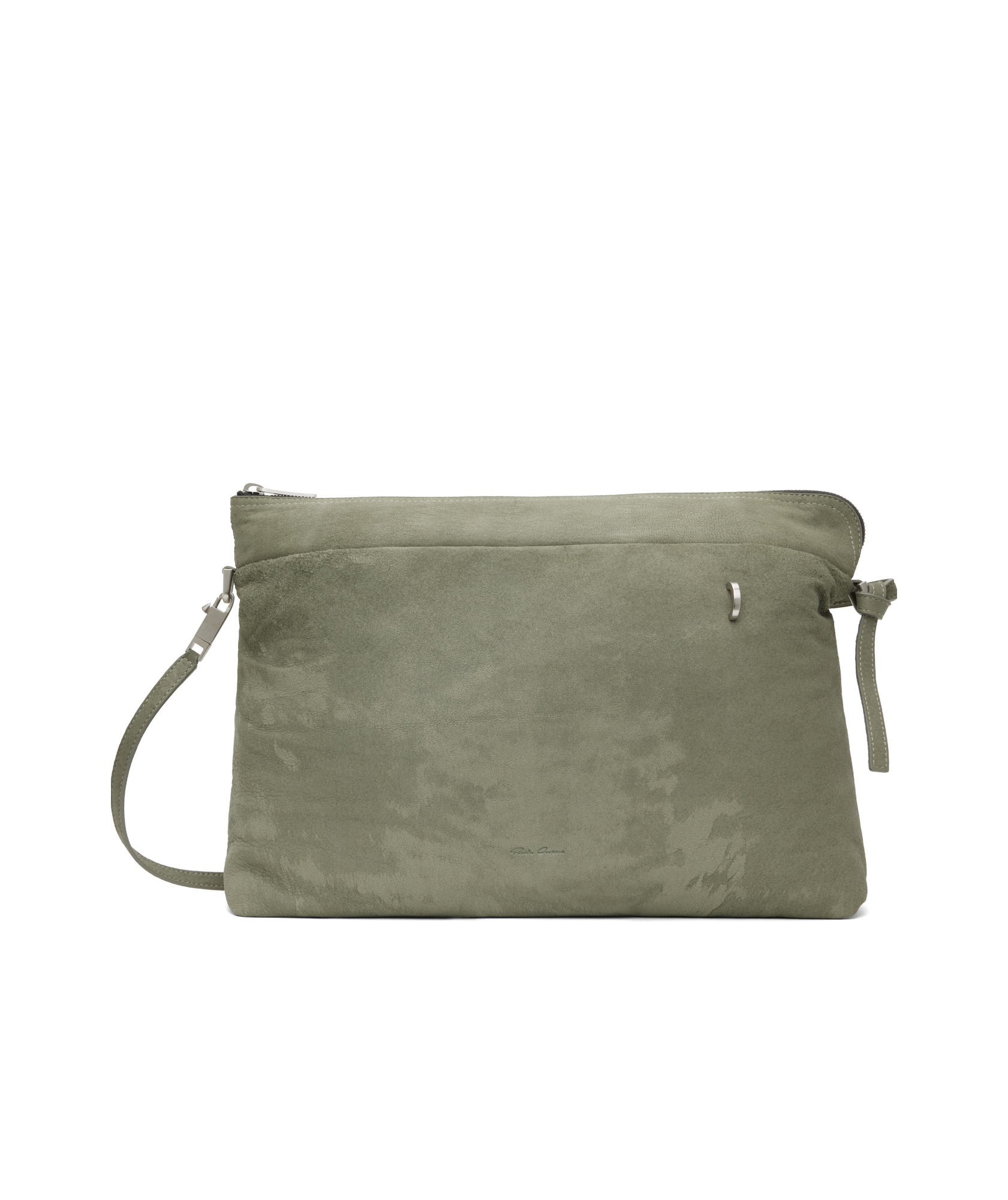 Rick Owens Large Cross-body Bag In Green