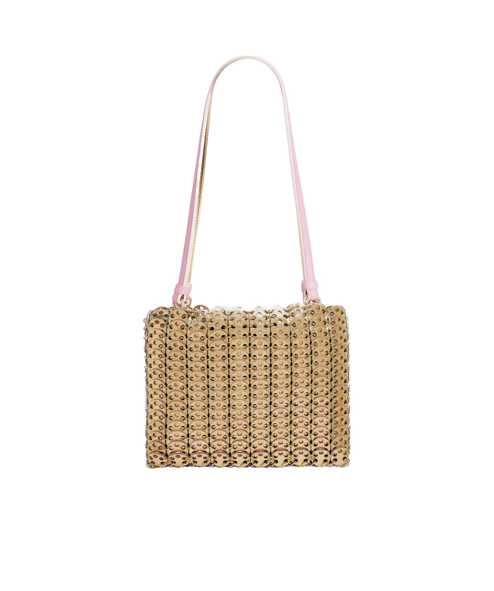 Rabanne Reversible Shoulder Bag 1969 In Pink/gold