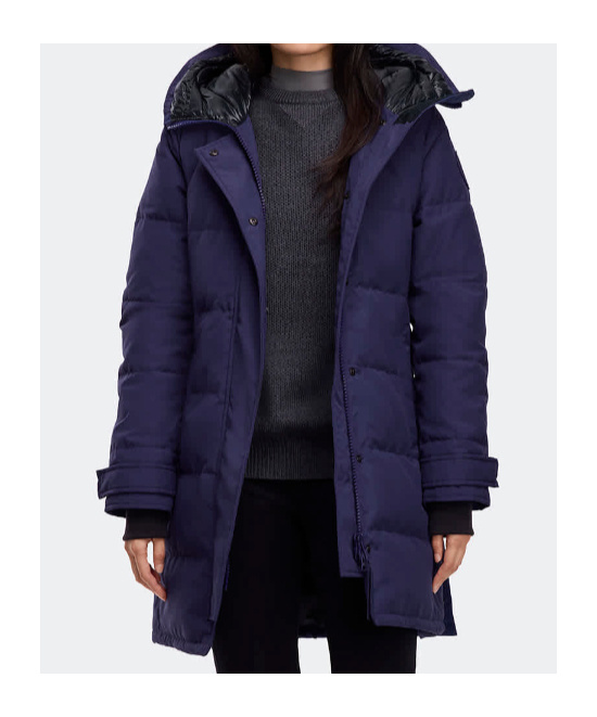 Canada Goose Shelburne Parka Tonal Label In Blue