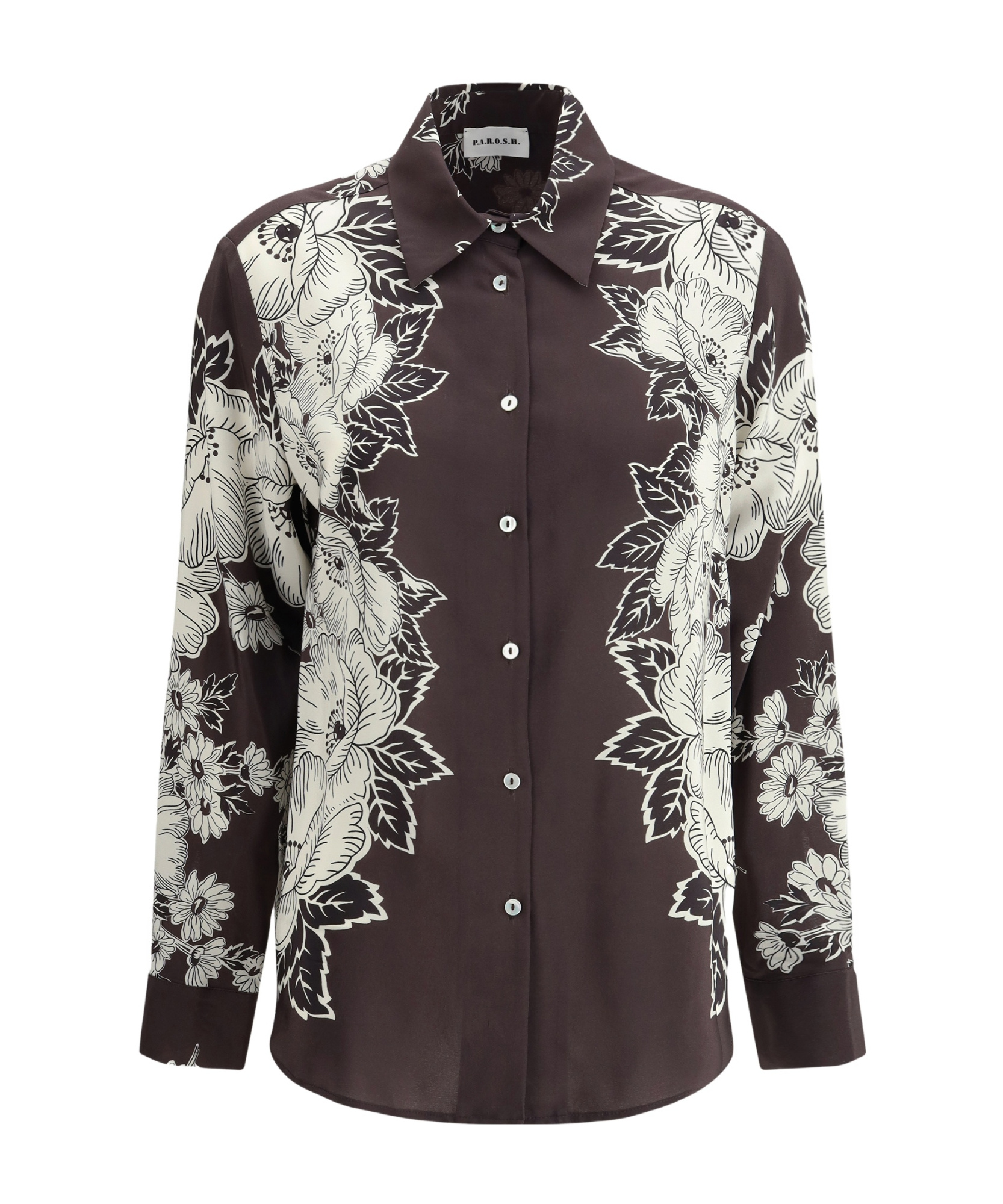 P.a.r.o.s.h Floral Print Shirt