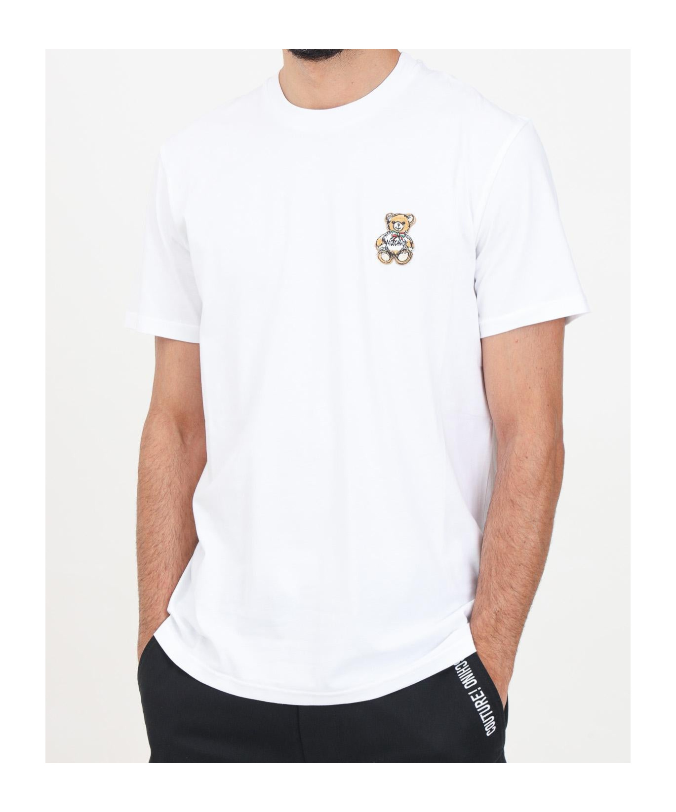 Moschino Short-sleeved T-shirt In White