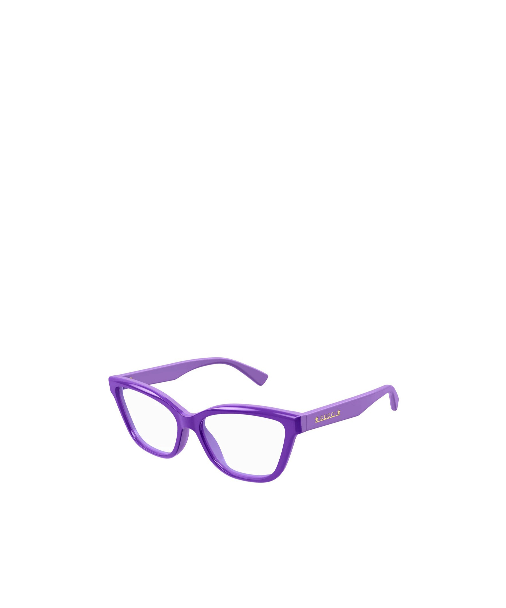 Gucci Gg1589o Cat-eye Glasses In Purple