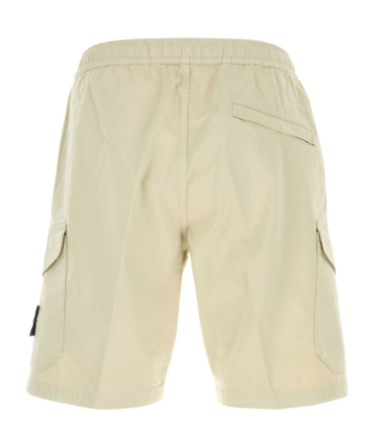 Stone Island Badge Logo Cargo Shorts