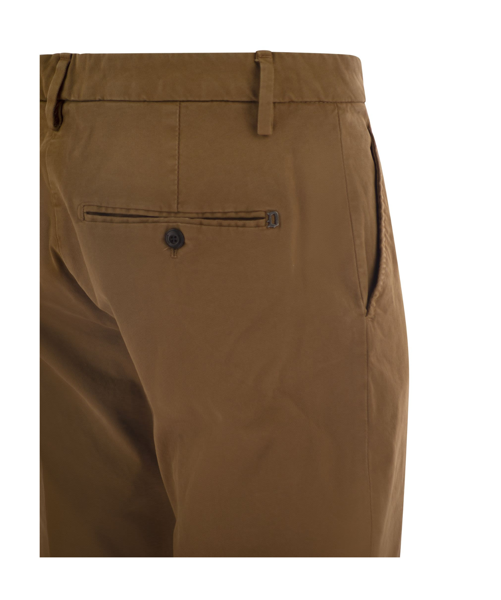 Dondup Men's Spiritissimo - Regular Chino Trousers In Brown