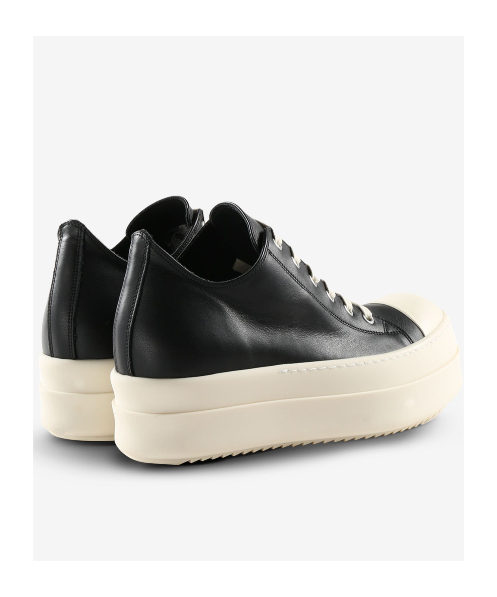 Rick Owens Elegant Low Top Lace Up Sneakers For Women In Nude