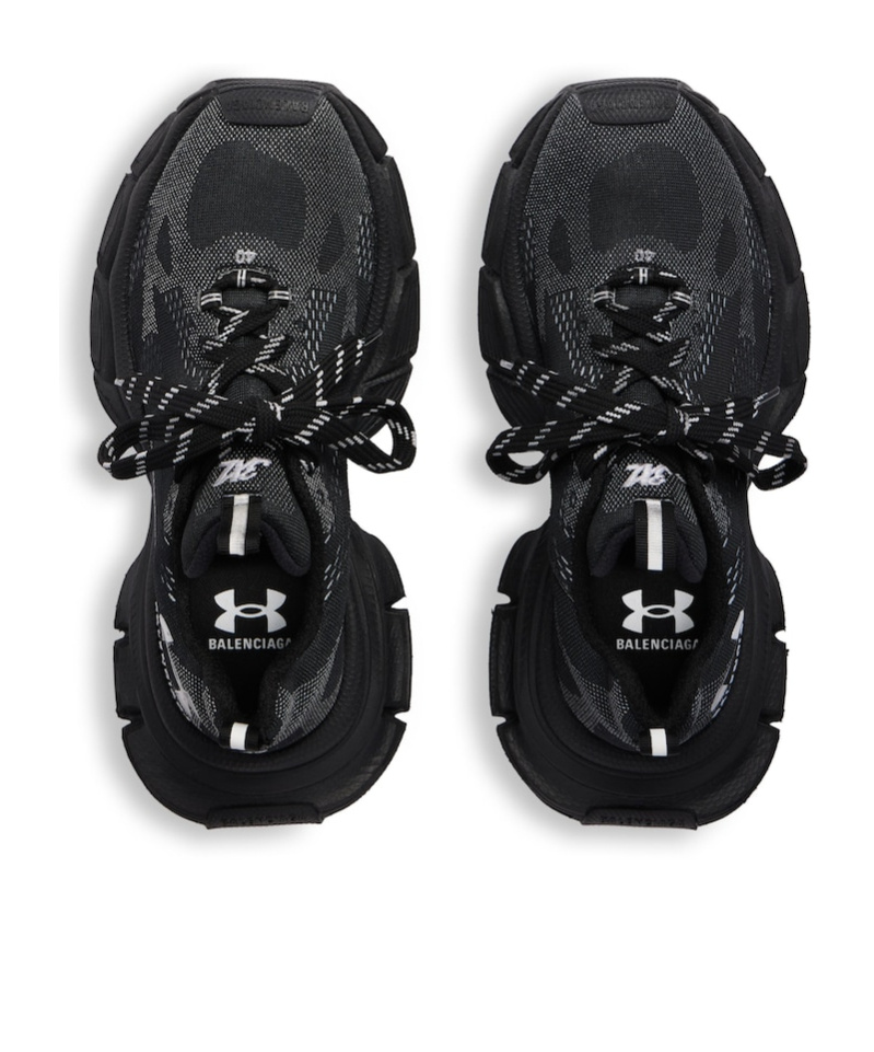 Balenciaga 3xl Sneakers In Black And White