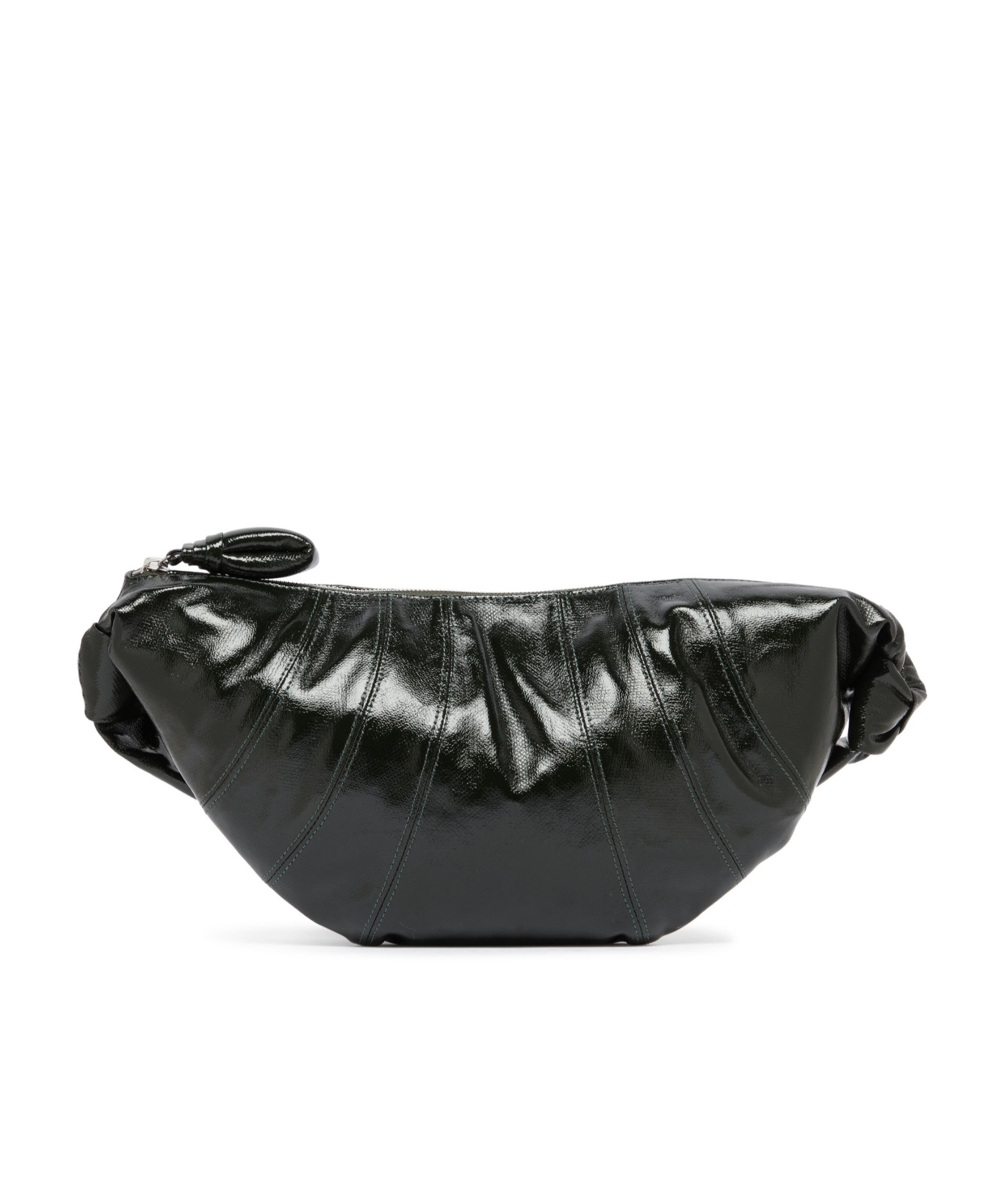 Lemaire Medium Croissant Croissant Horn Shoulder Bag In Black