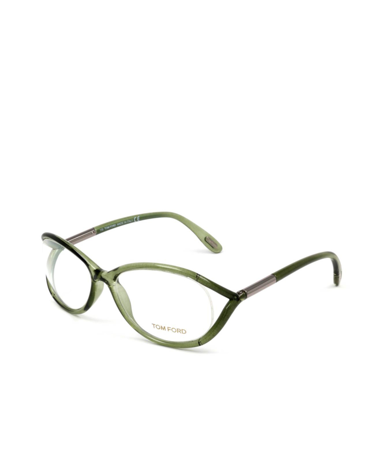 Tom Ford Geometric Frame In Green