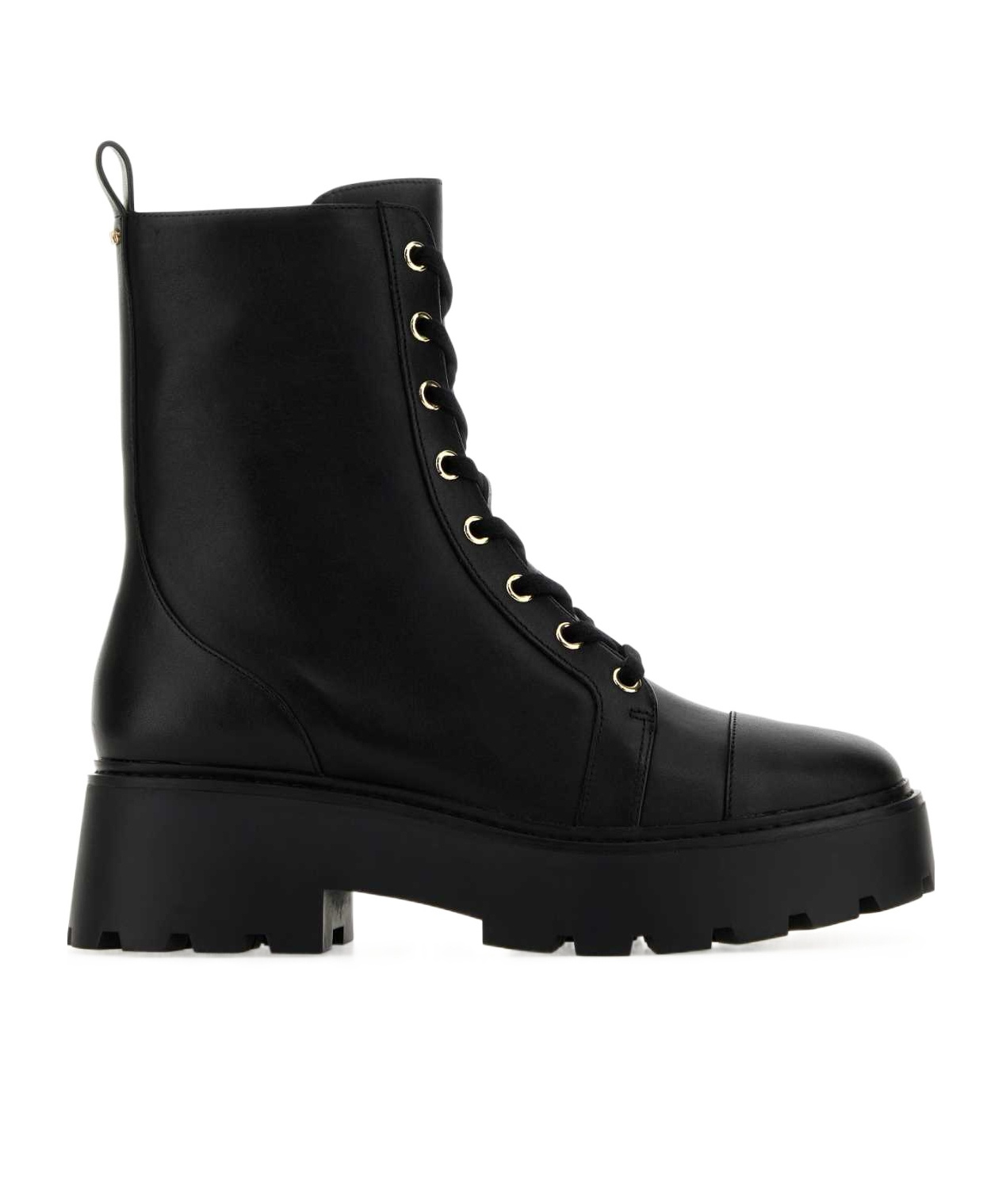 Michael Michael Kors Lacing Short Boots In Black