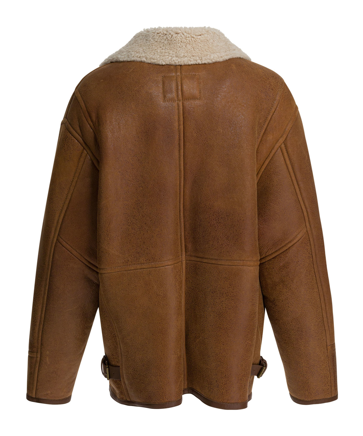 Isabel Marant Shearling Zip-fastening Jacket In Brown