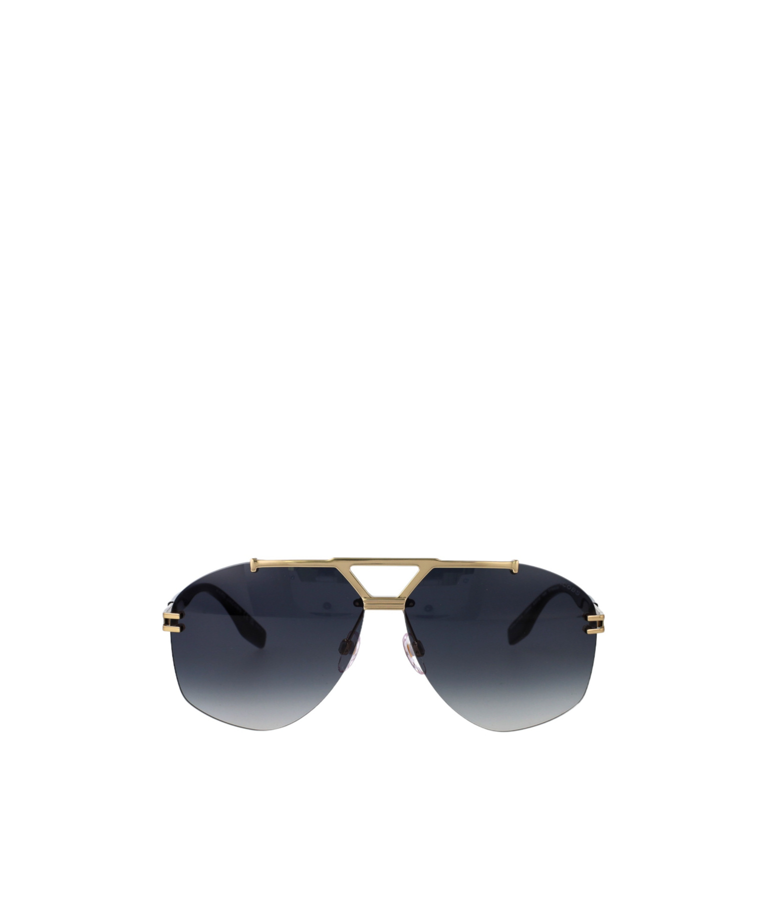 Marc Jacobs Full Frame Sunglasses In Gold