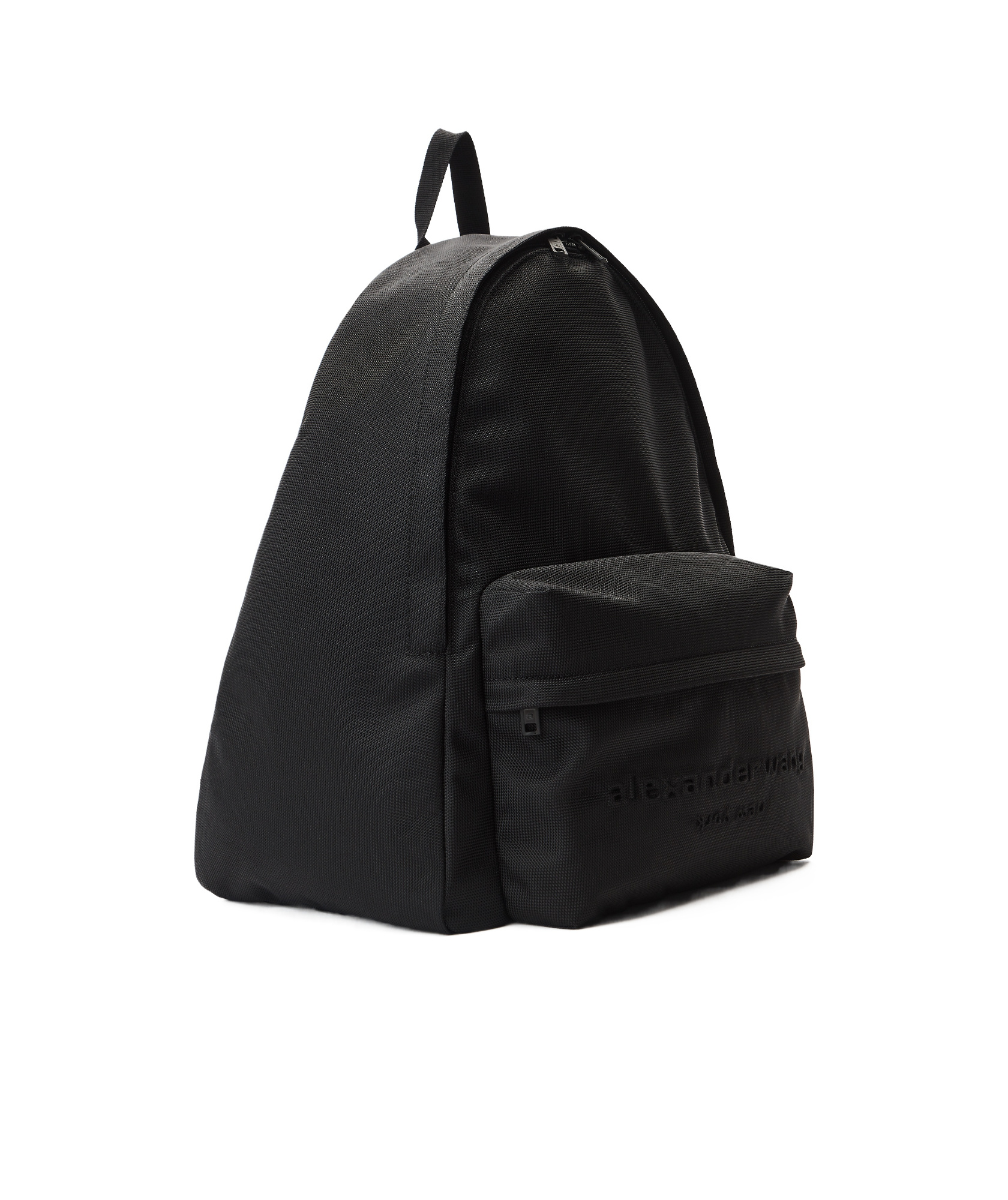 Alexander Wang Punch Backpack In Canvas In Black