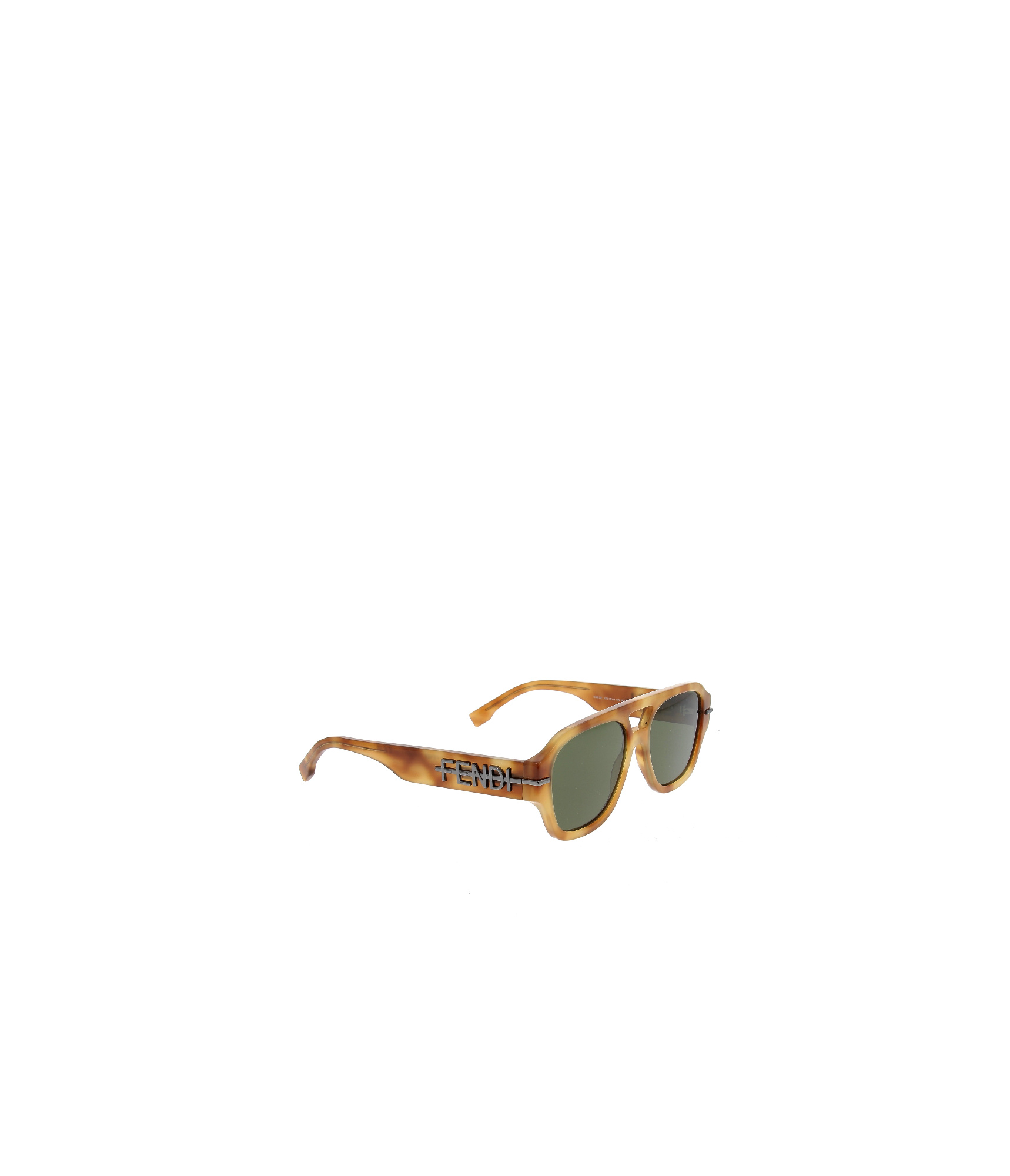 Fendi Eyewear Square Frame Sunglasses In Green