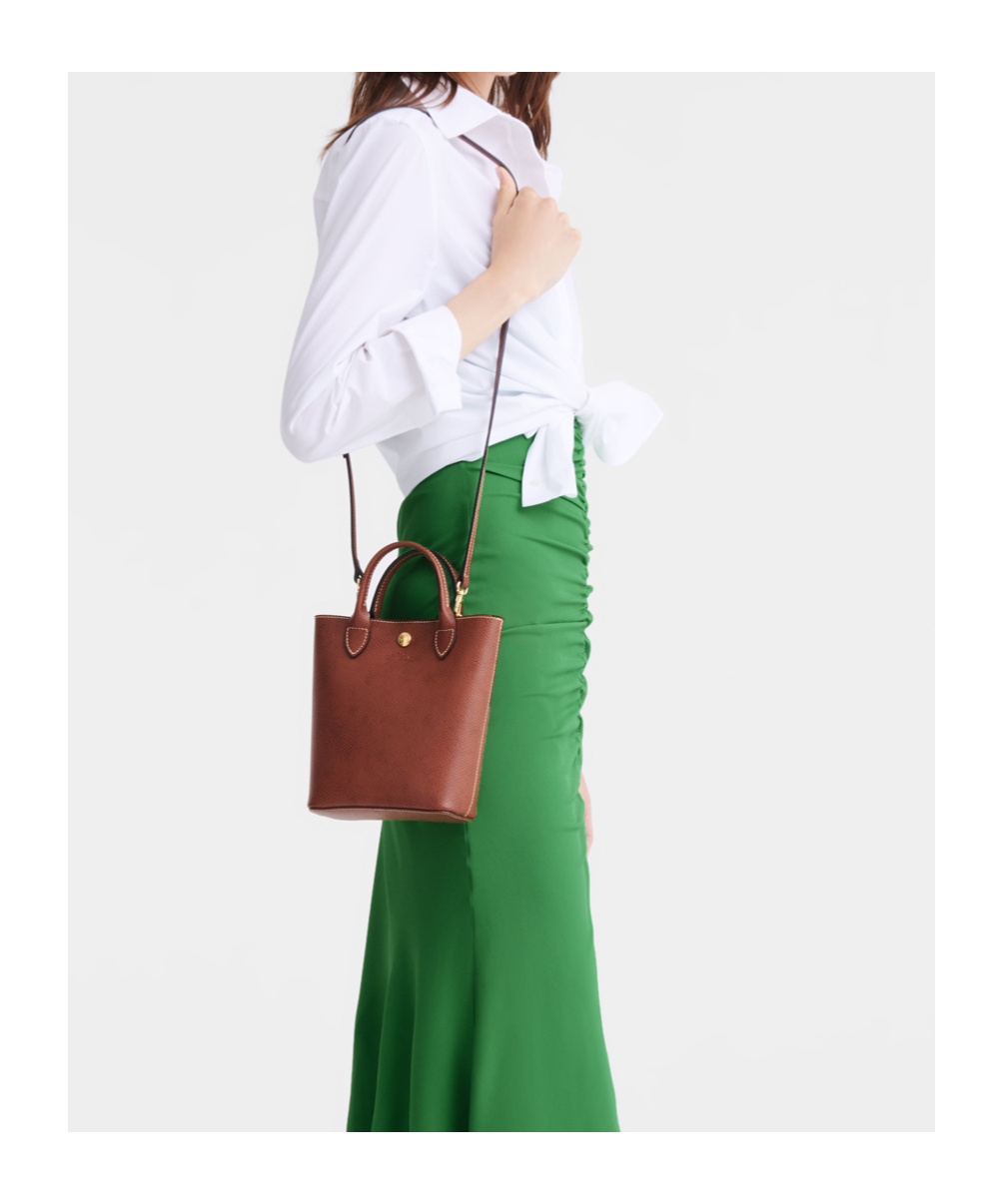 Longchamp Shopping Bag Xs Épure In Brown