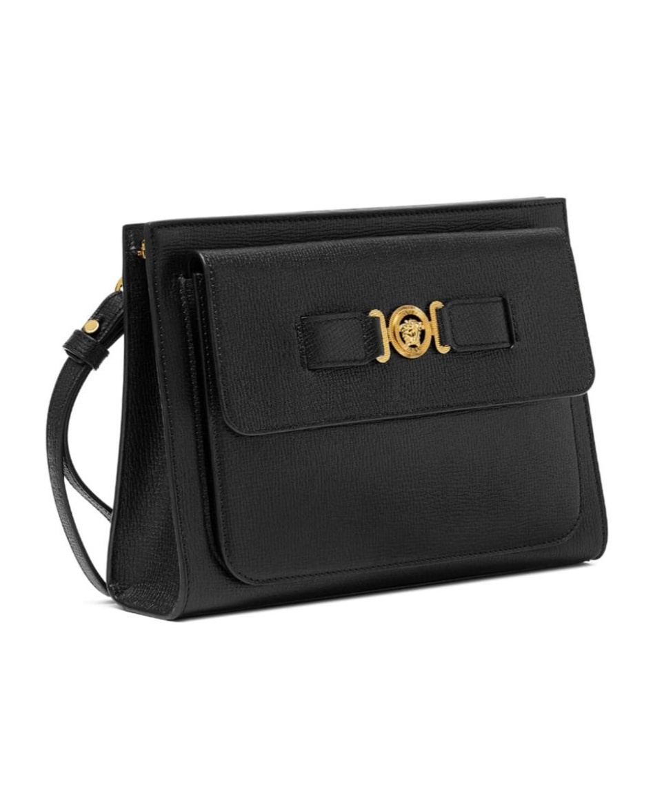 VERSACE VERSACE MEDUSA BIGGIE ZIPPED LARGE CLUTCH BAG