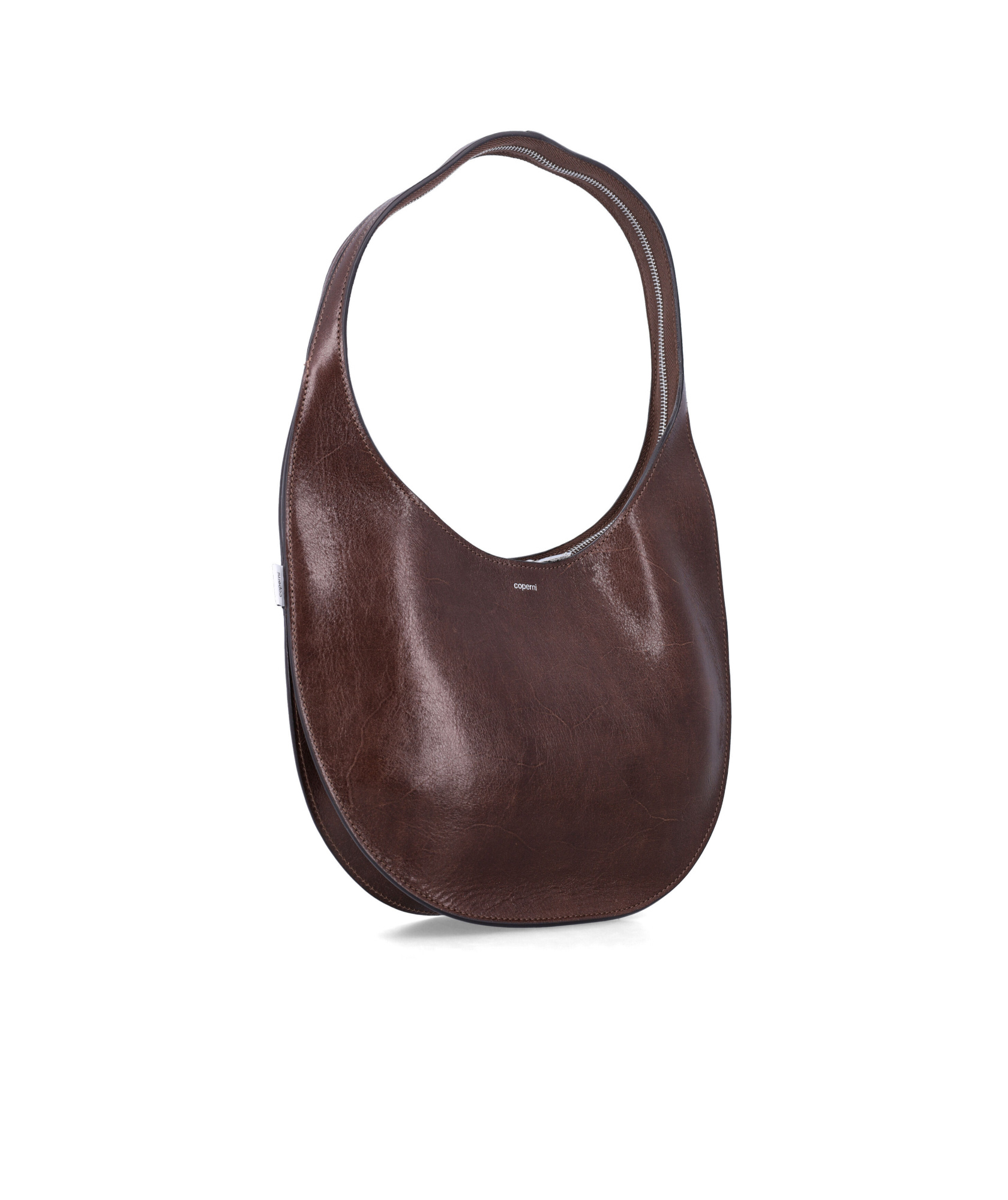 Coperni Medium Soft Swipe Bag In Brown