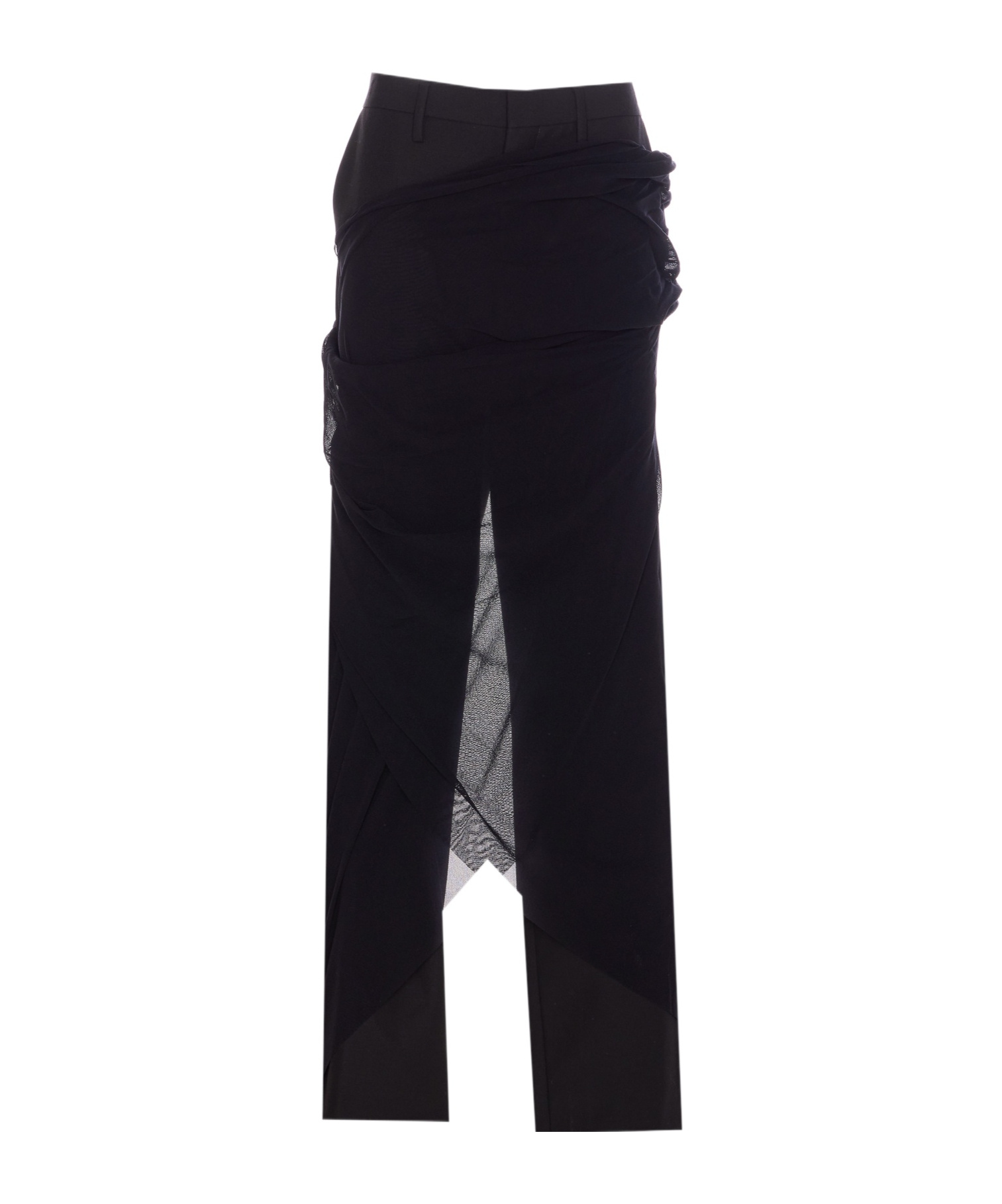 Jean Paul Gaultier Tailored Pants In Black