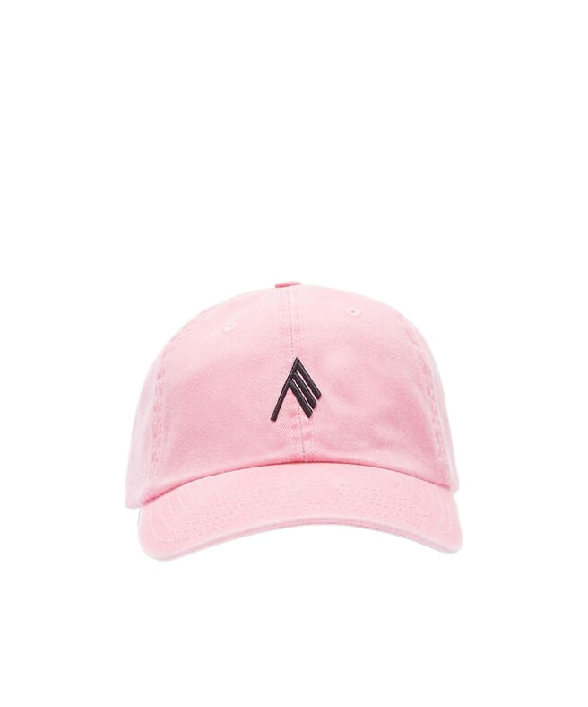 Shop Attico The Logo Embroidered Baseball Cap In Pink
