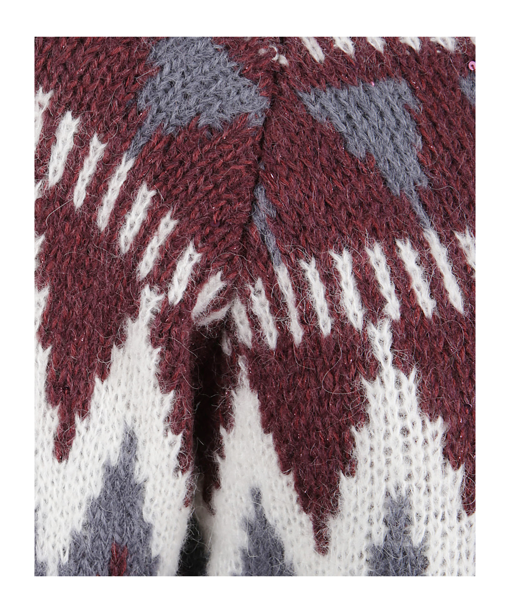 Eleventy High-necked Knitted Sweater In Red