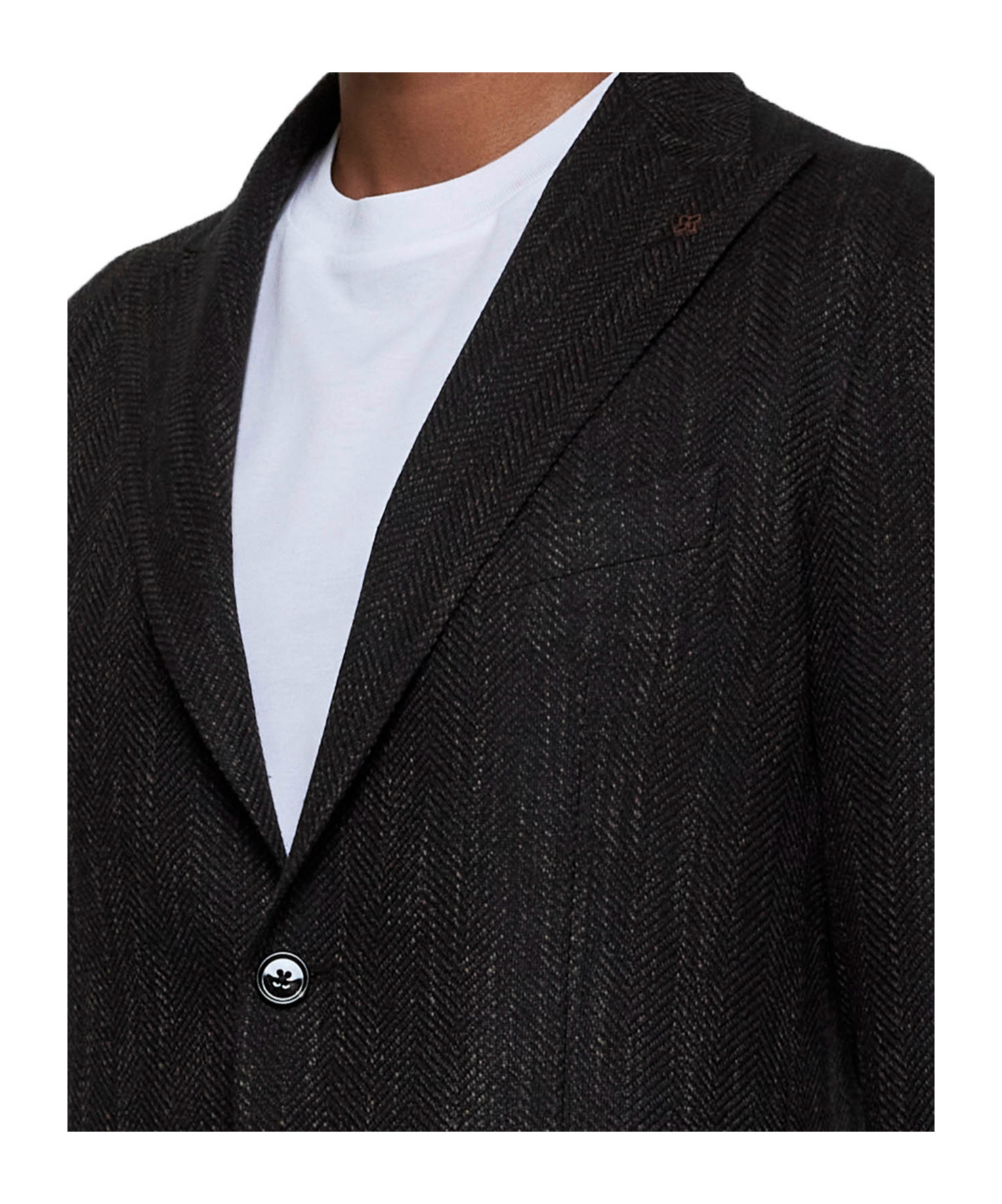 Tagliatore Montecarlo Wool And Silk-blend Blazer In Brown