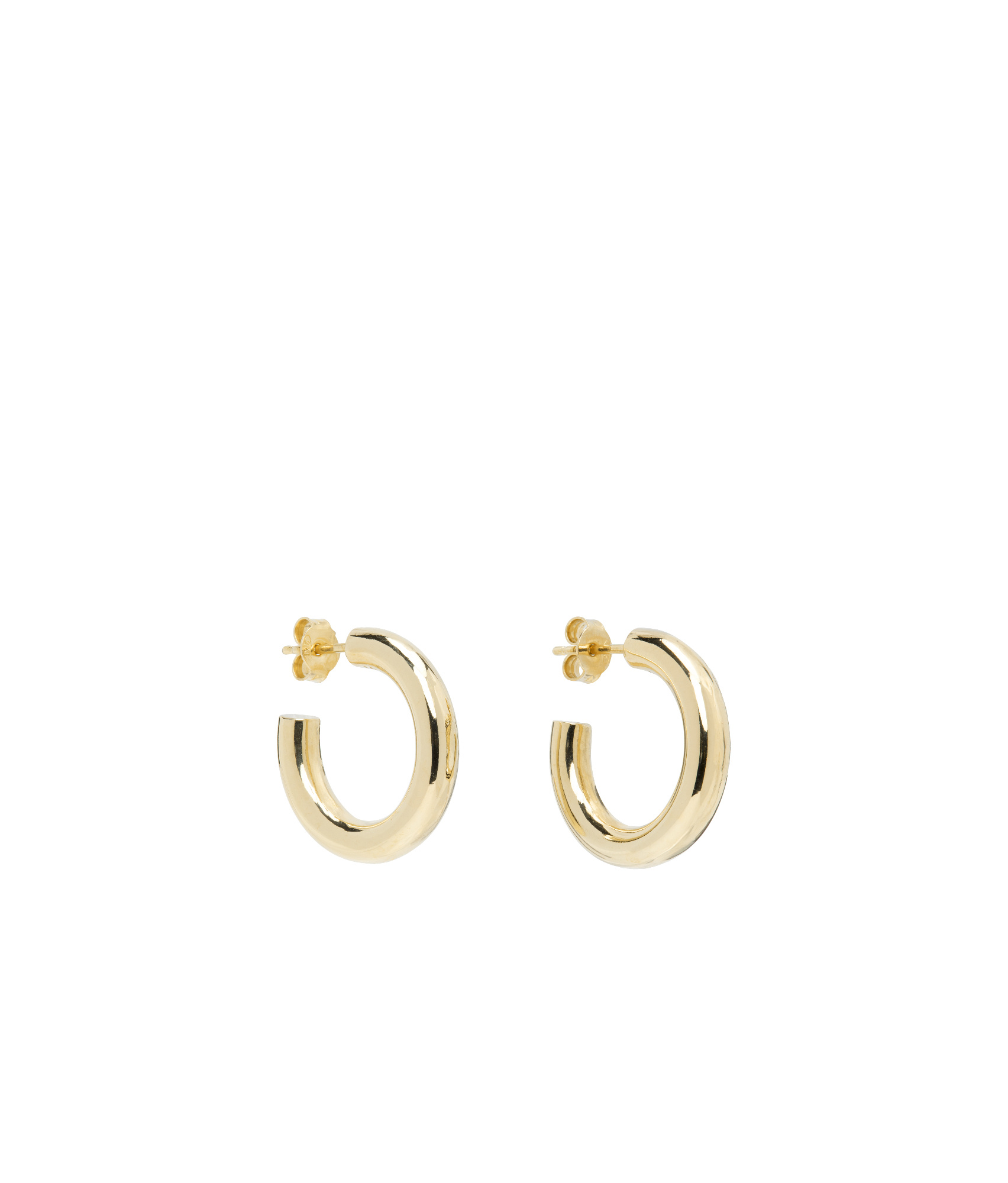 Lemaire Classic Hoops S Earring In Yellow