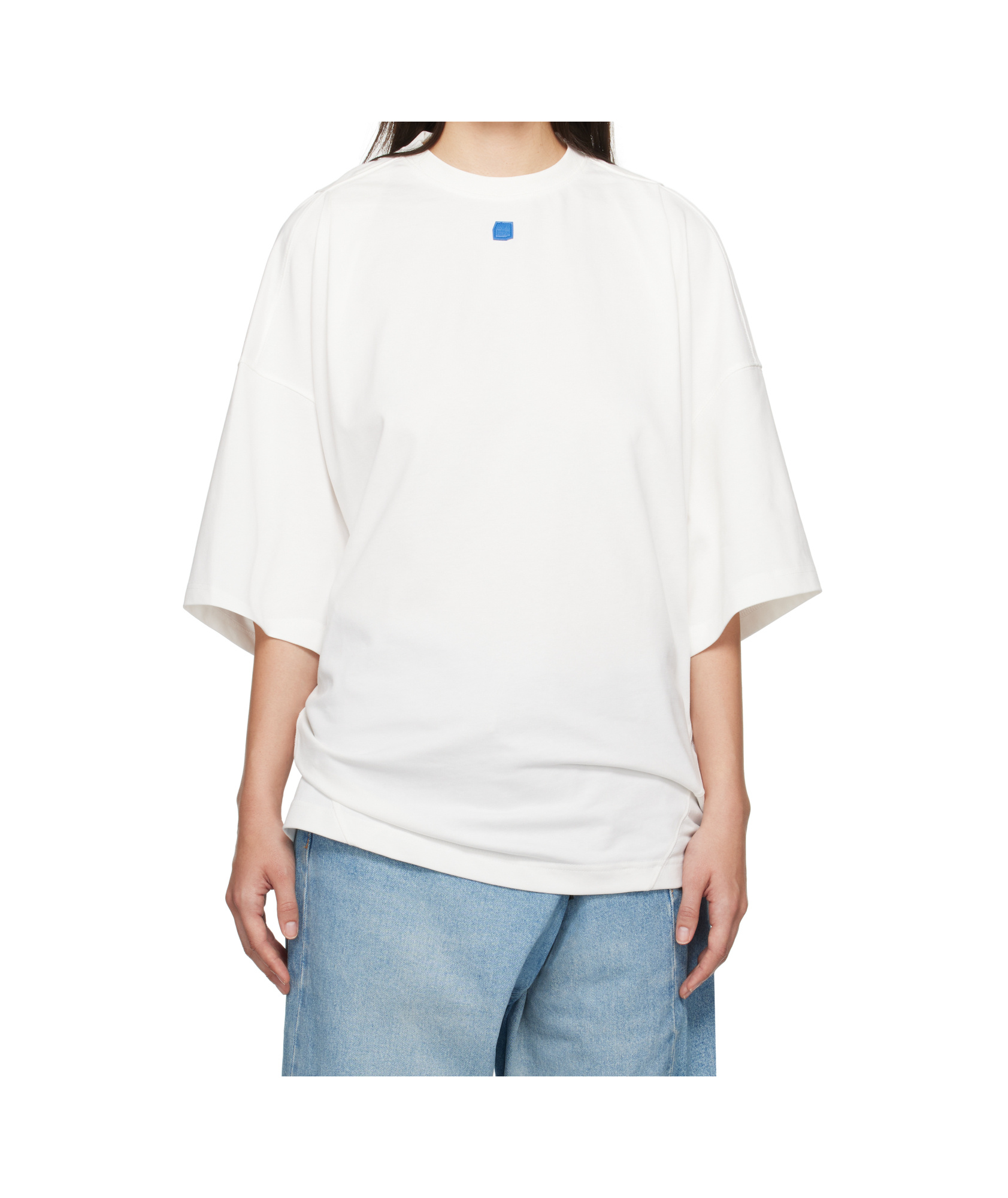 Ader Error Short-sleeved T-shirt In White