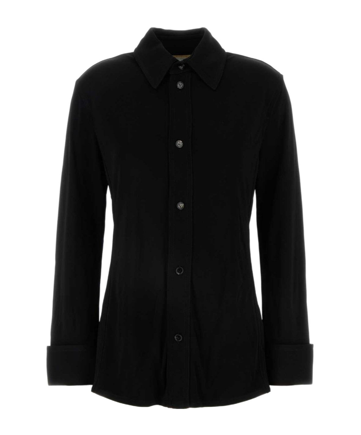 Bottega Veneta Women's Jersey Shirt In Black