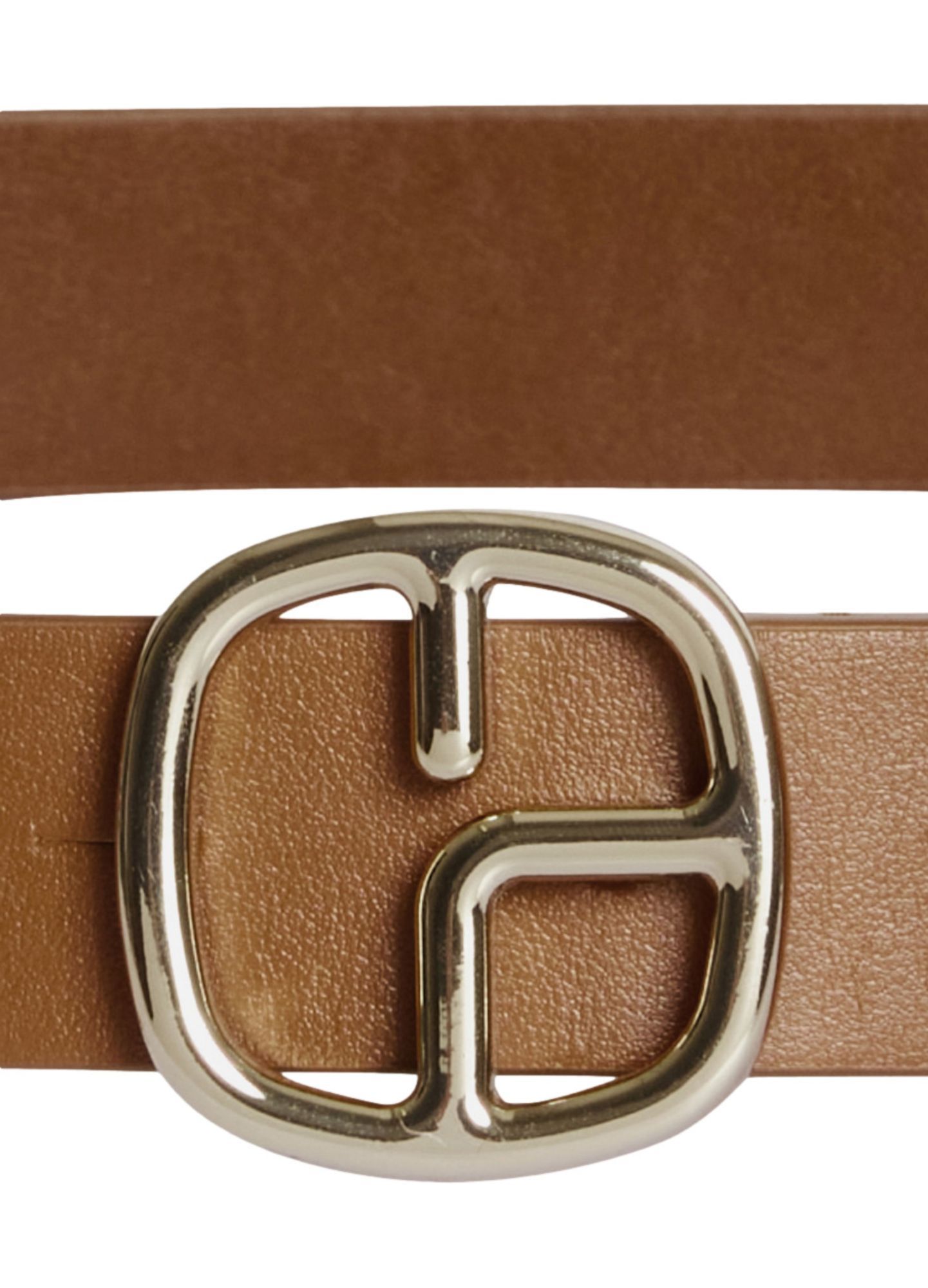 Claudie Pierlot Monogram Belt In Brown