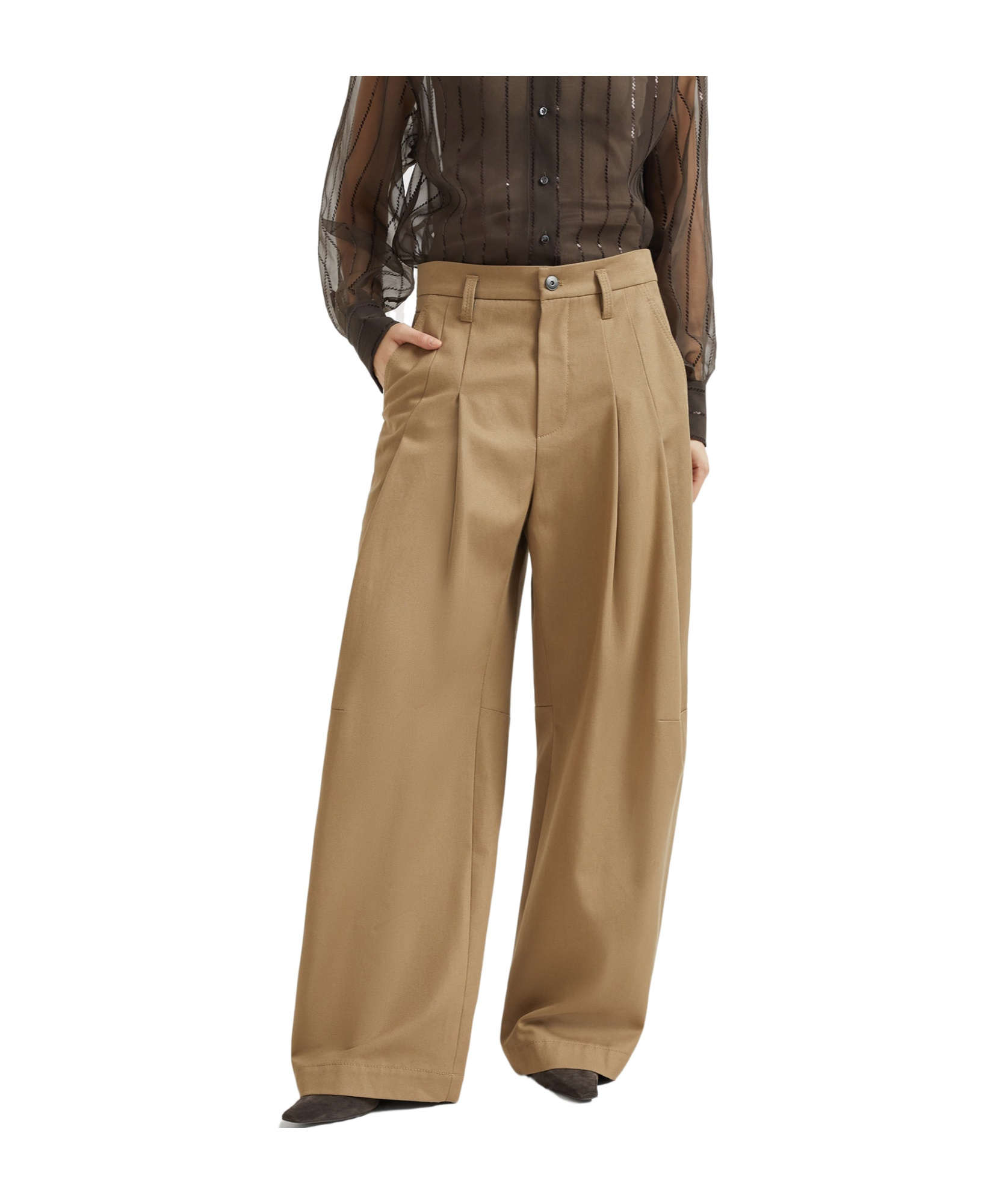 Brunello Cucinelli Cotton Trousers