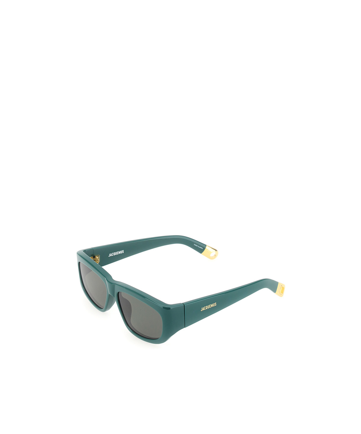 Jacquemus Rectangle Frame Sunglasses In Gray