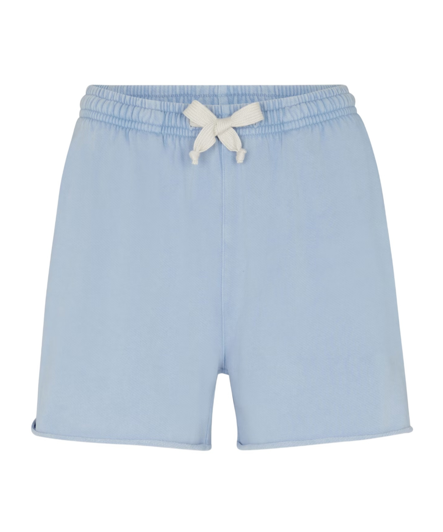 Juvia Drawstring Waist Shorts In Blue