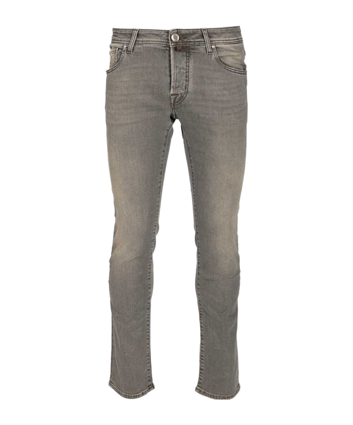 Jacob Cohen Slim Fit Jeans In Gray