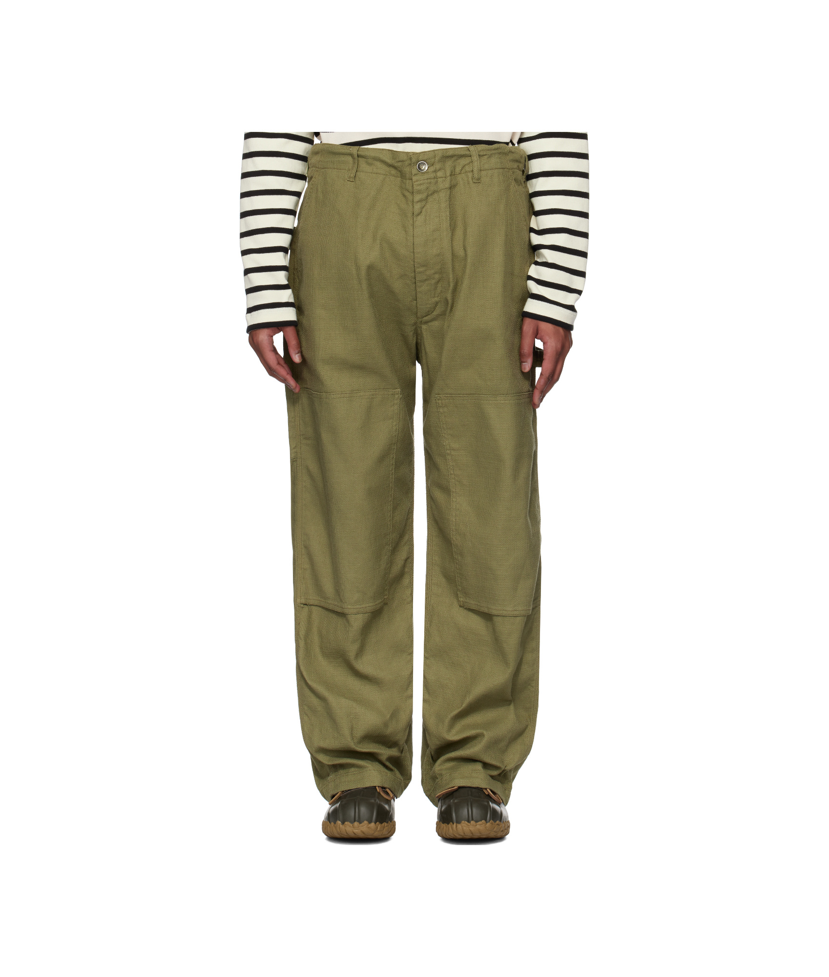 Engineered Garments Painter Trousers In Green