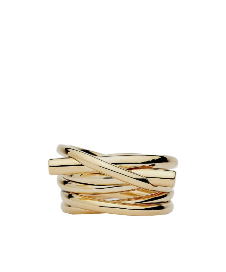 Ferragamo Gancini Logo Ring