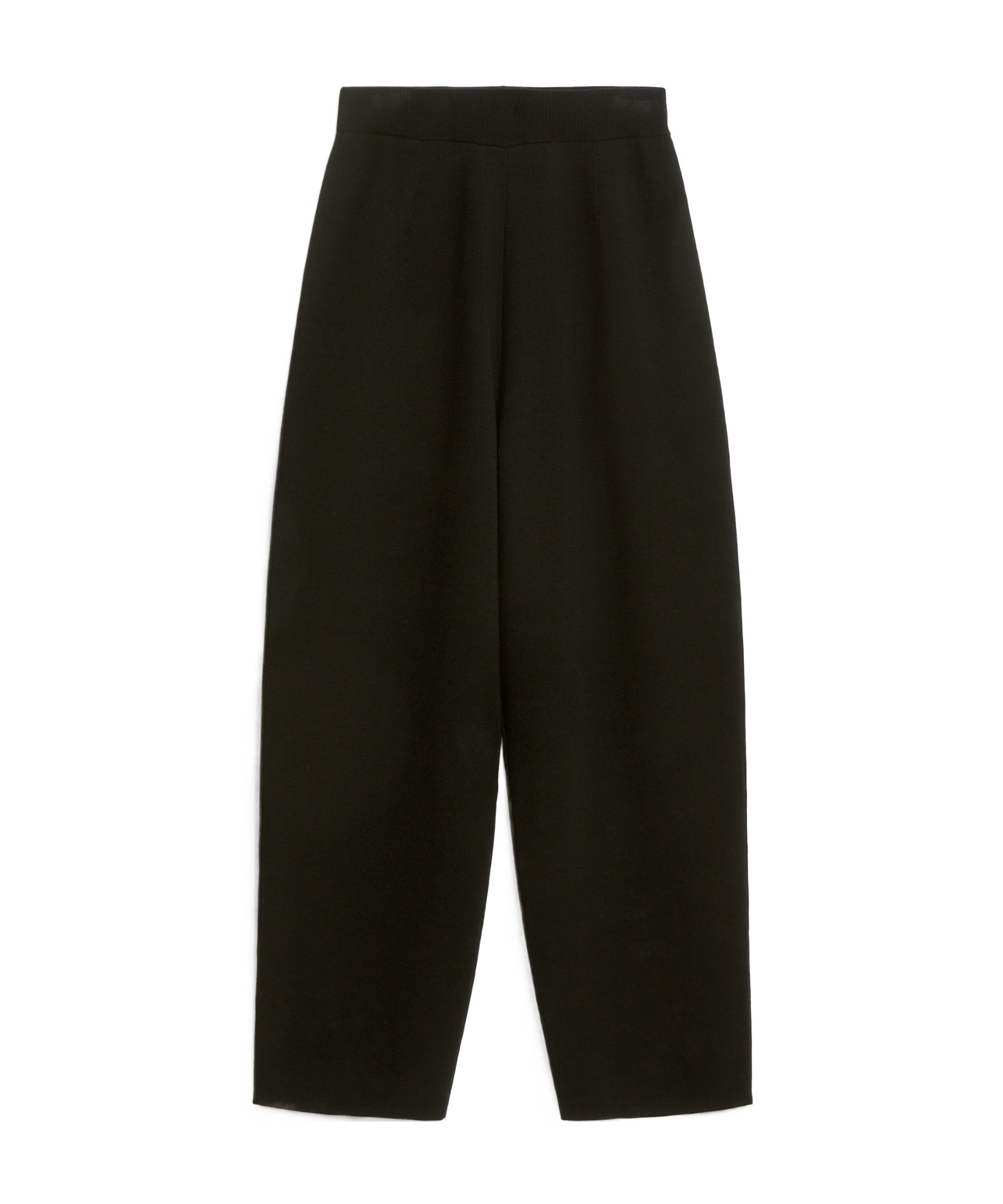 Shop Max Mara Straight Casual Pants In Black