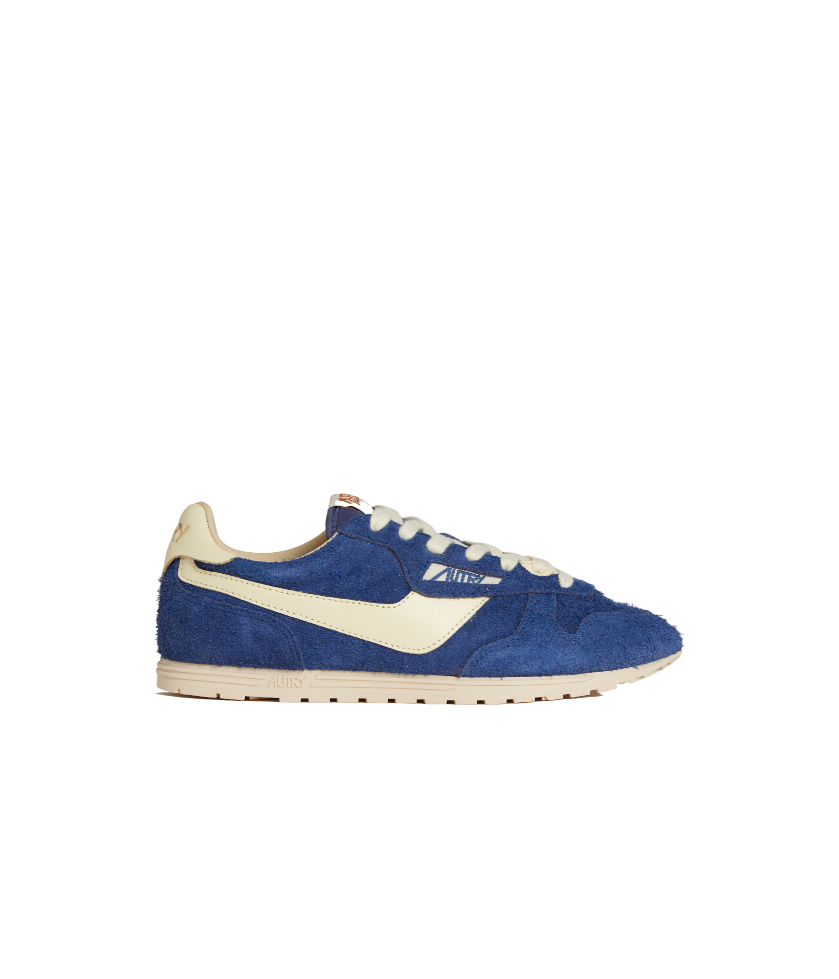 Shop Autry Lace Up Sneakers In Blue