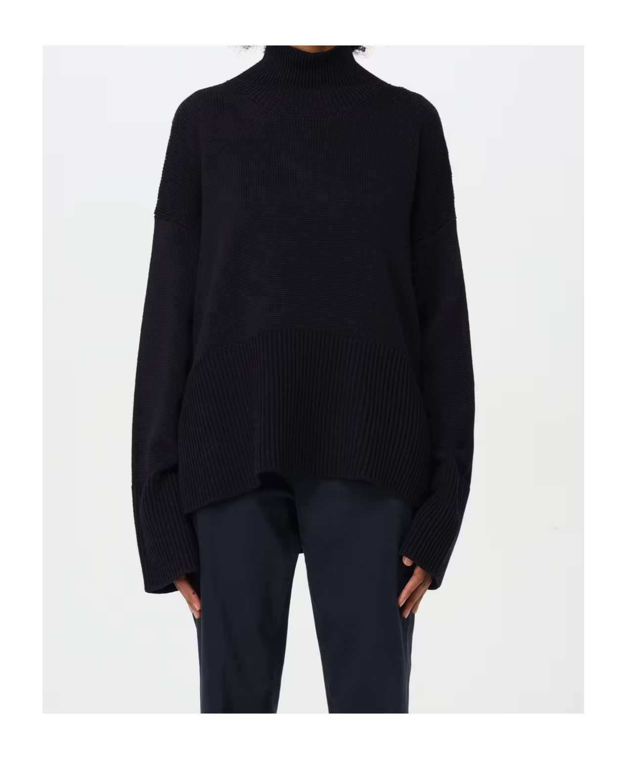 Dondup Wool Sweater In Black